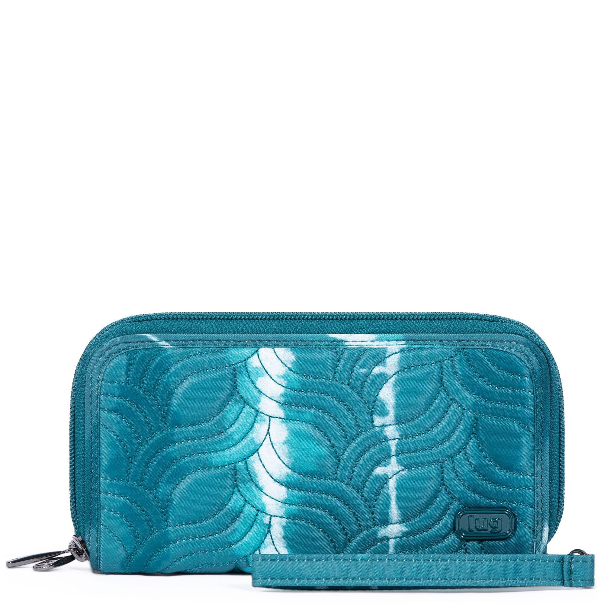 Splits XL Wristlet RFID Wallet - SHIBORI TEAL - SplitsXL_ShiboriTeal_01_0a644bf8-db73-46b8-af89-12ea47cbc7a2