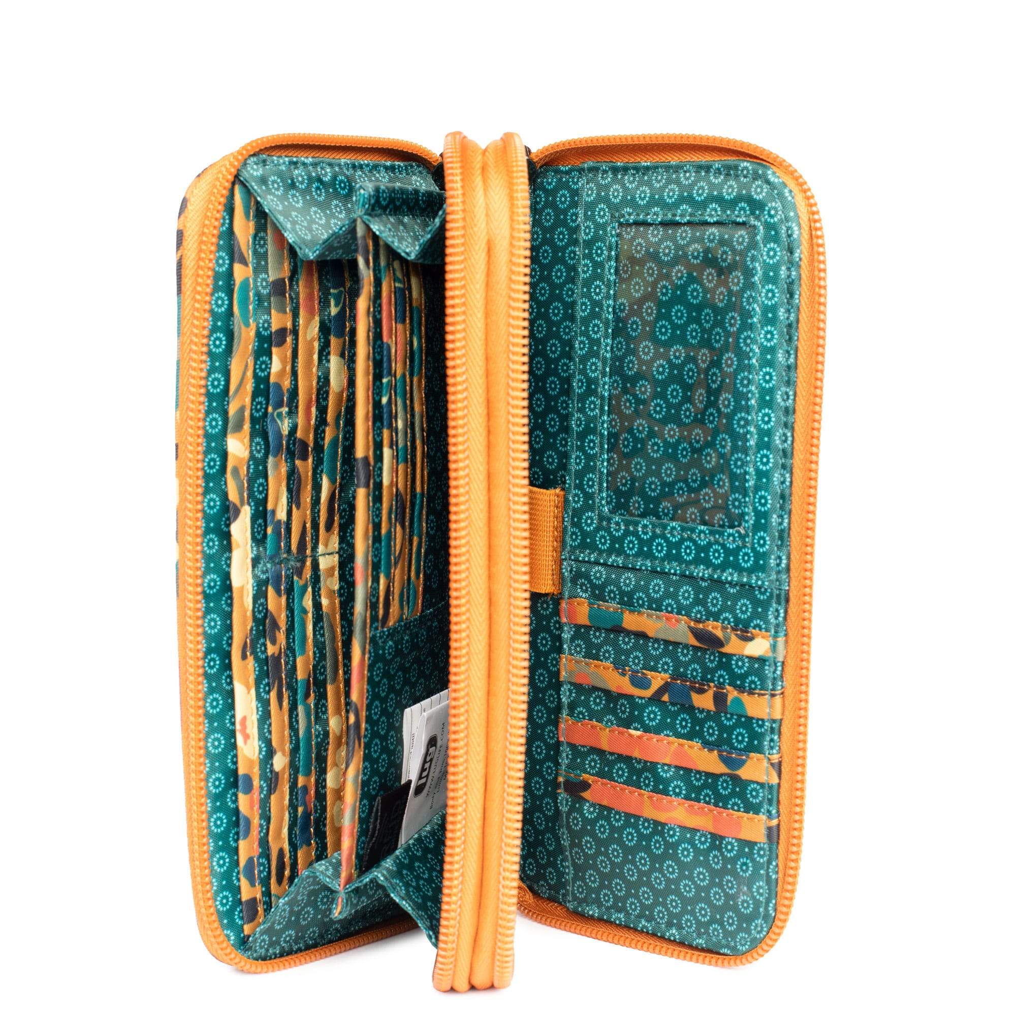 Splits XL Wristlet RFID Wallet - WILDFLOWER AMBER - SplitsXL_WildflowerAmber_05_6c8fd0df-2a05-41aa-80b8-47383a7419ff