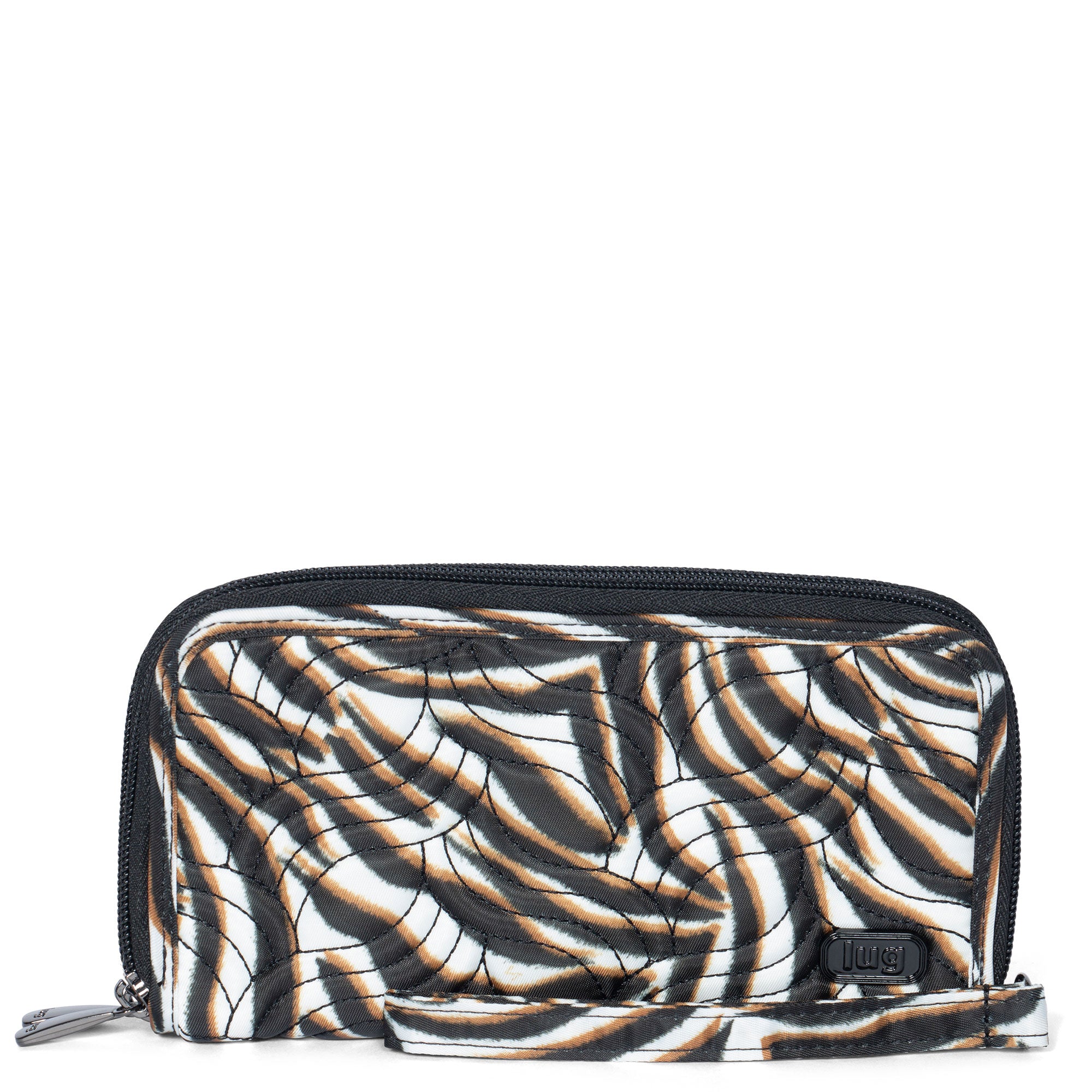Splits XL Wristlet RFID Wallet - ZEBRA SAND - SplitsXL_ZebraSand_01