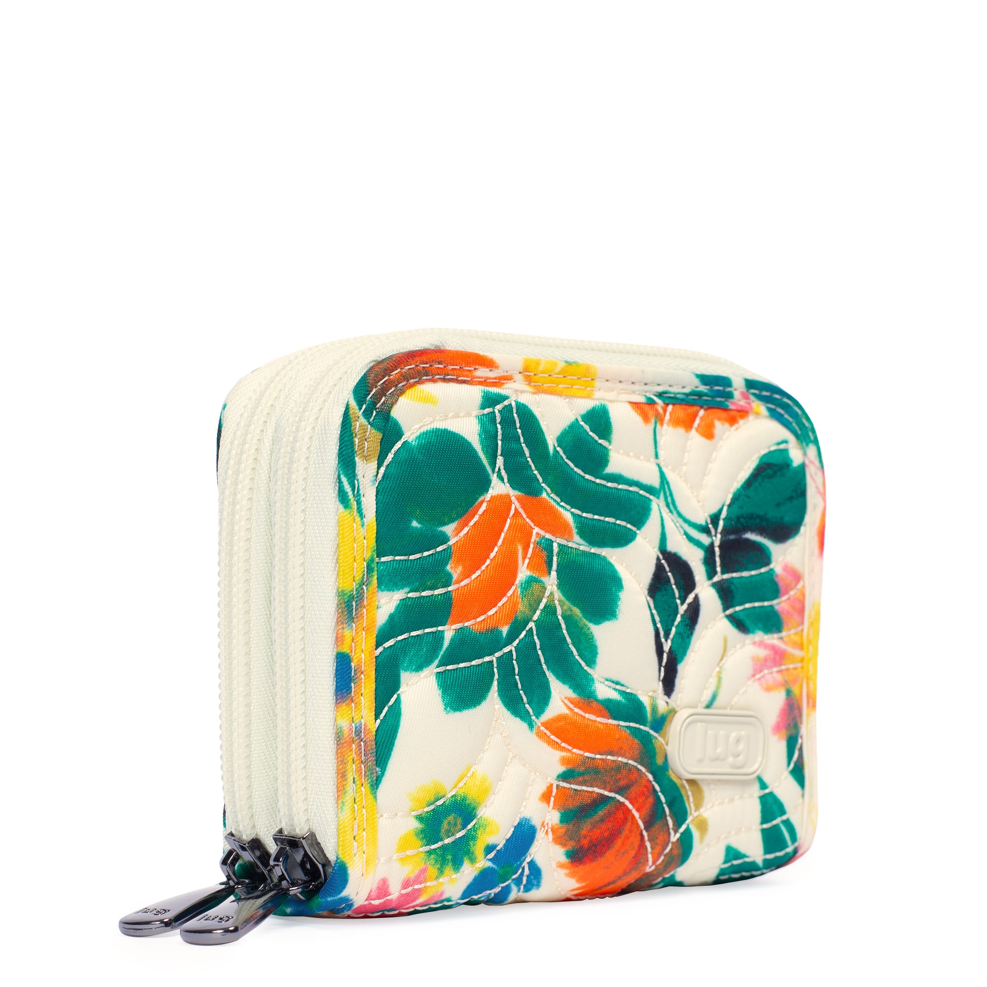 Splits Compact RFID Wallet - BLOOM SAND - Splits_BloomSand_02