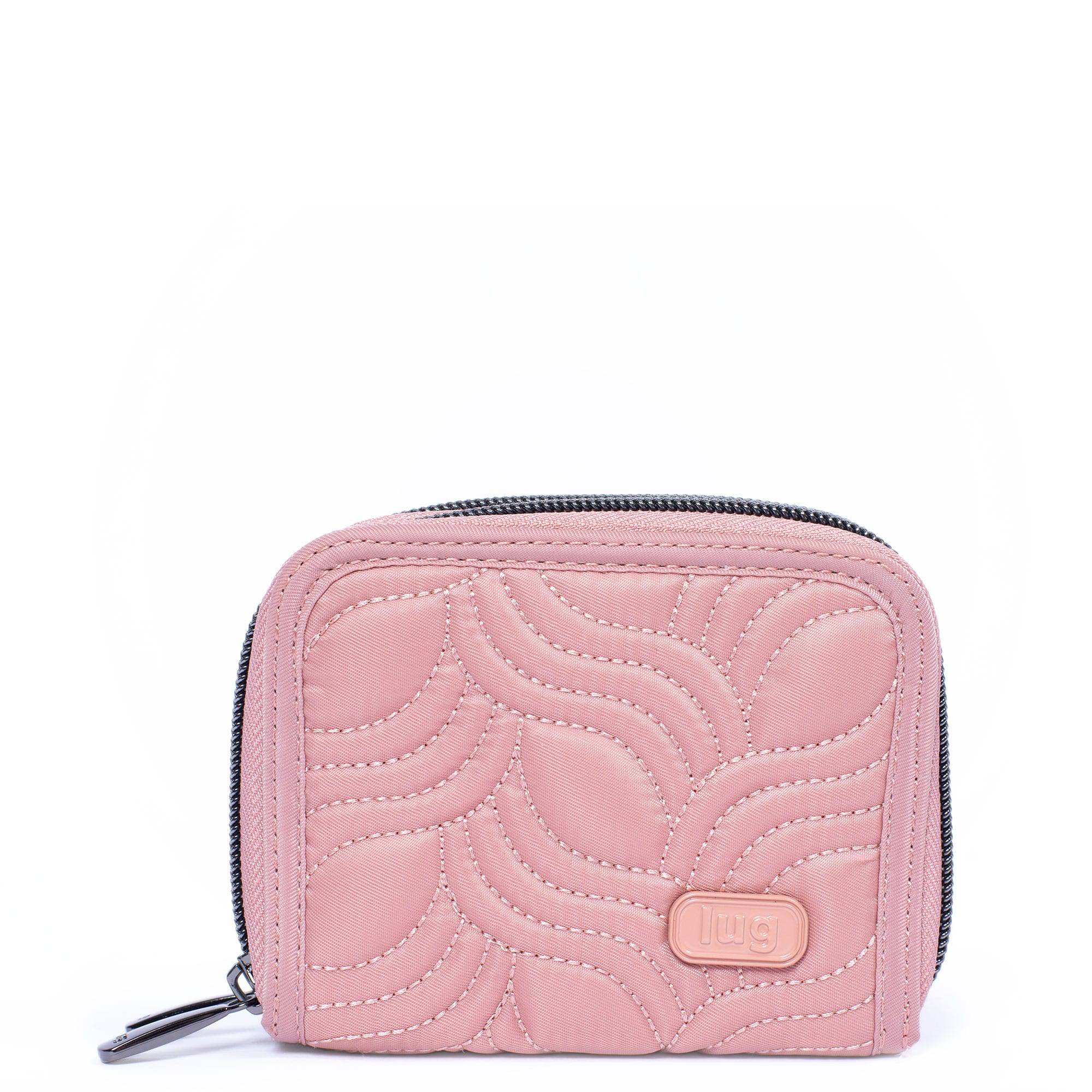 Splits Compact RFID Wallet - BLOOM SAND - Splits_BlushPink_01
