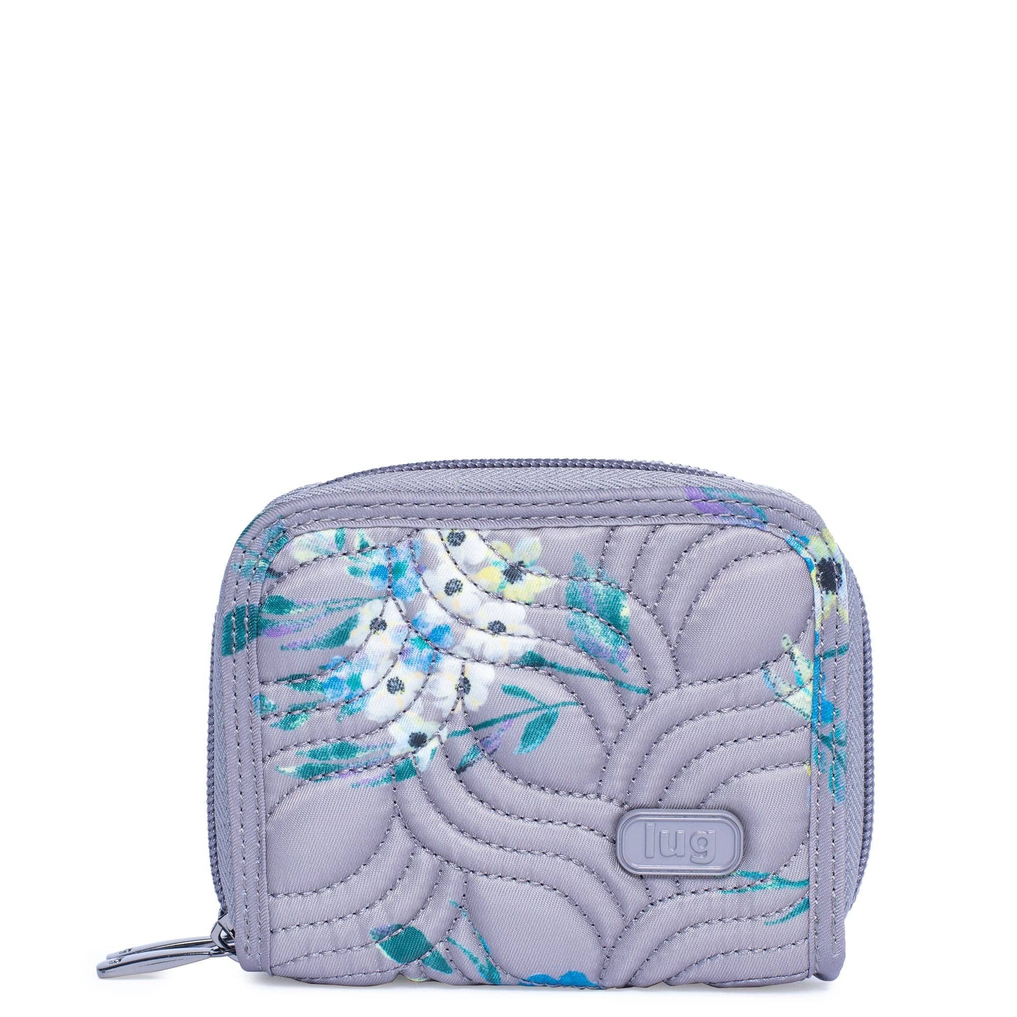 Splits Compact RFID Wallet - BOUQUET PEARL - Splits_BouquetPearl_01