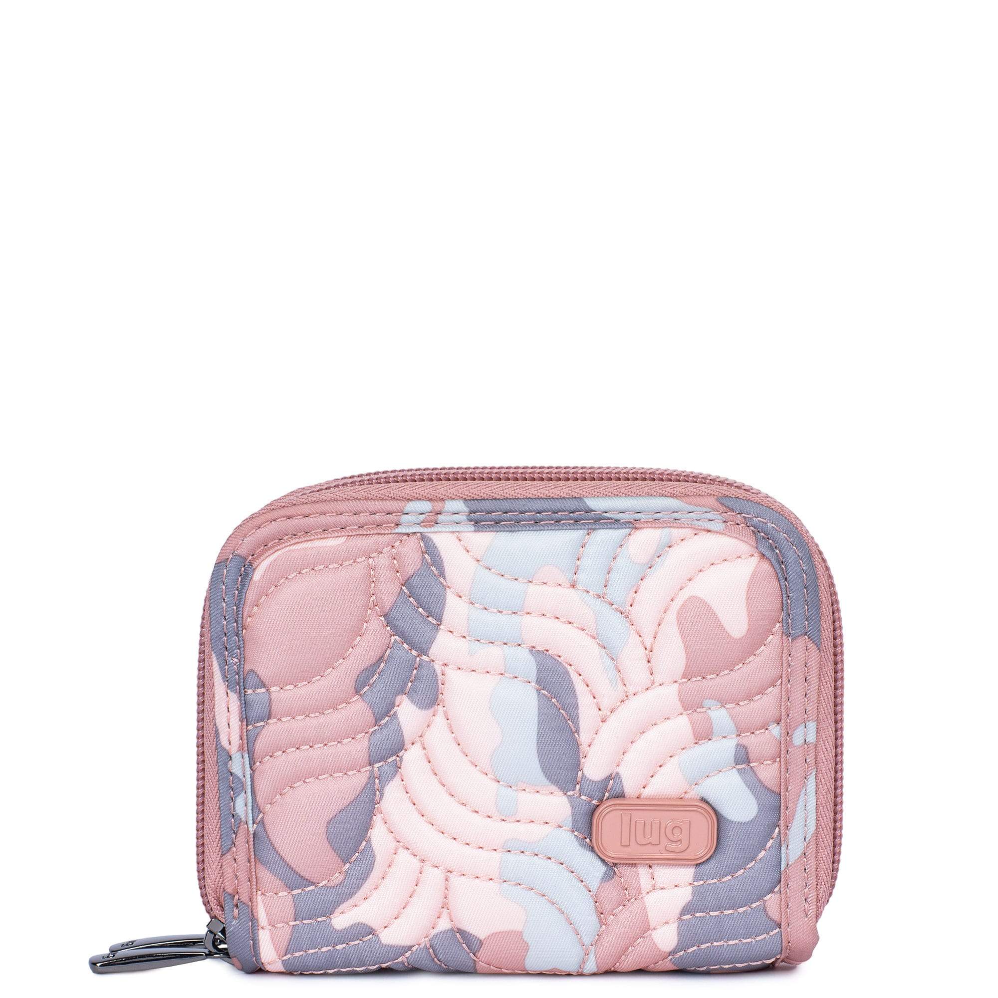 Splits Compact RFID Wallet - CAMO ROSE - Splits_CamoRose_01