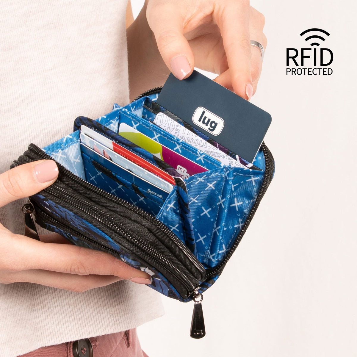 Splits Compact RFID Wallet
