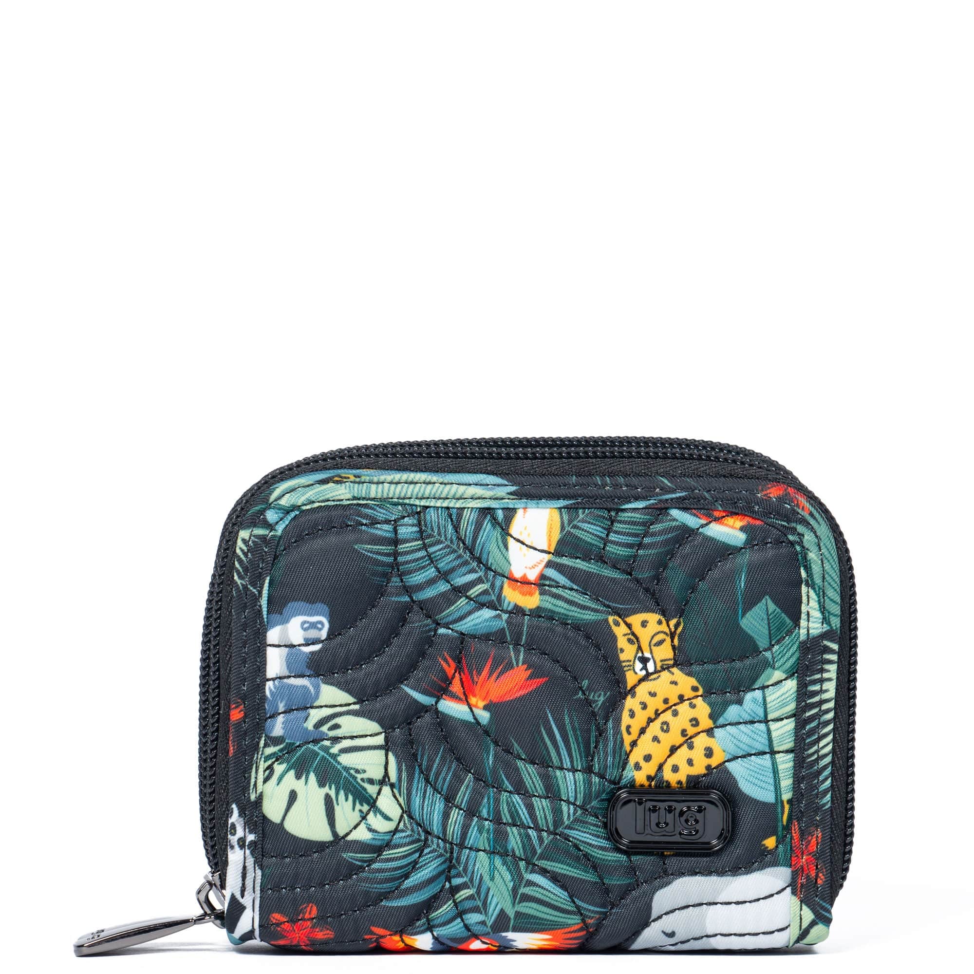 Splits Compact RFID Wallet - WILDLIFE BLACK - Splits_WildlifeBlack_01