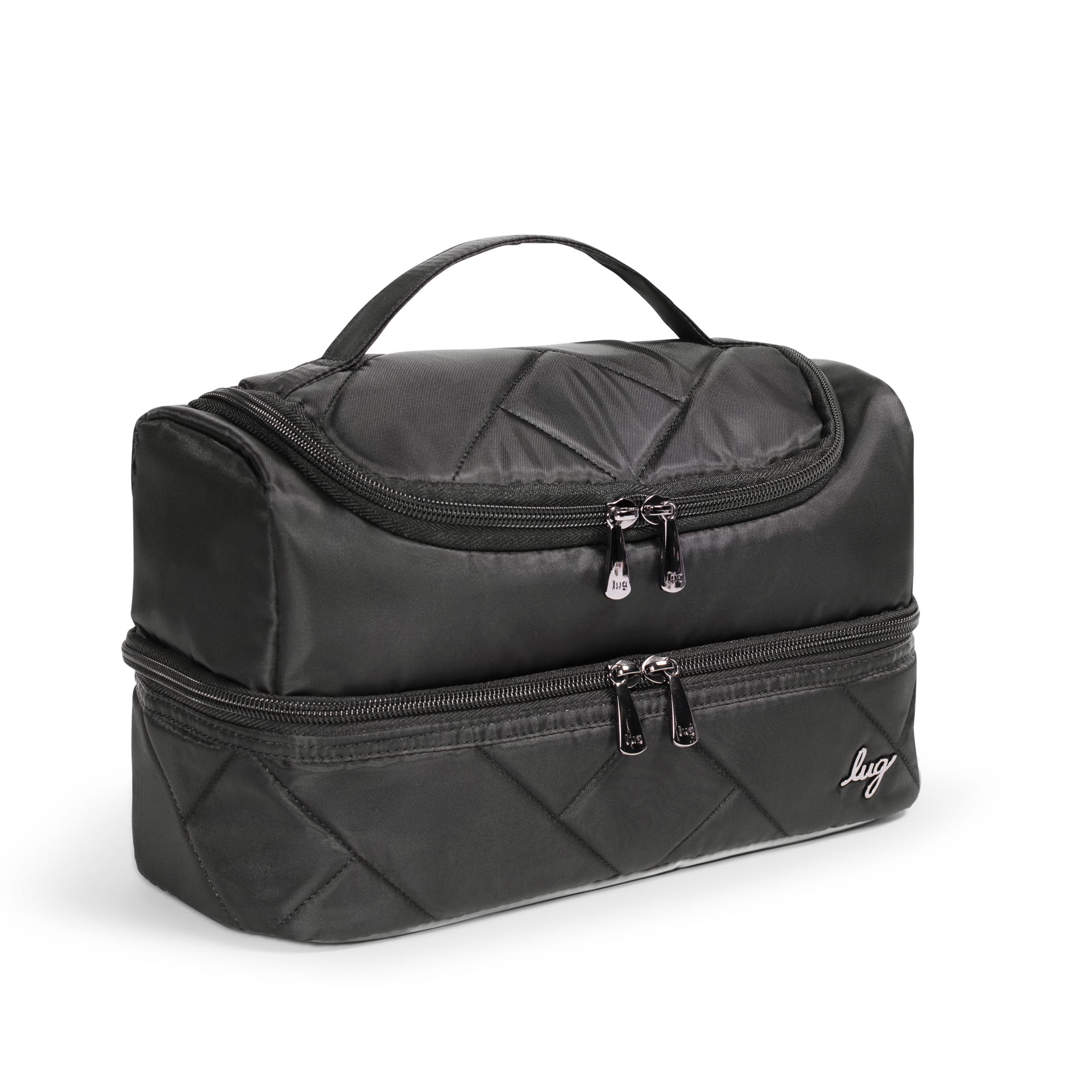 Stowaway Cosmetic Case - MIDNIGHT BLACK - Stowaway_Black_02