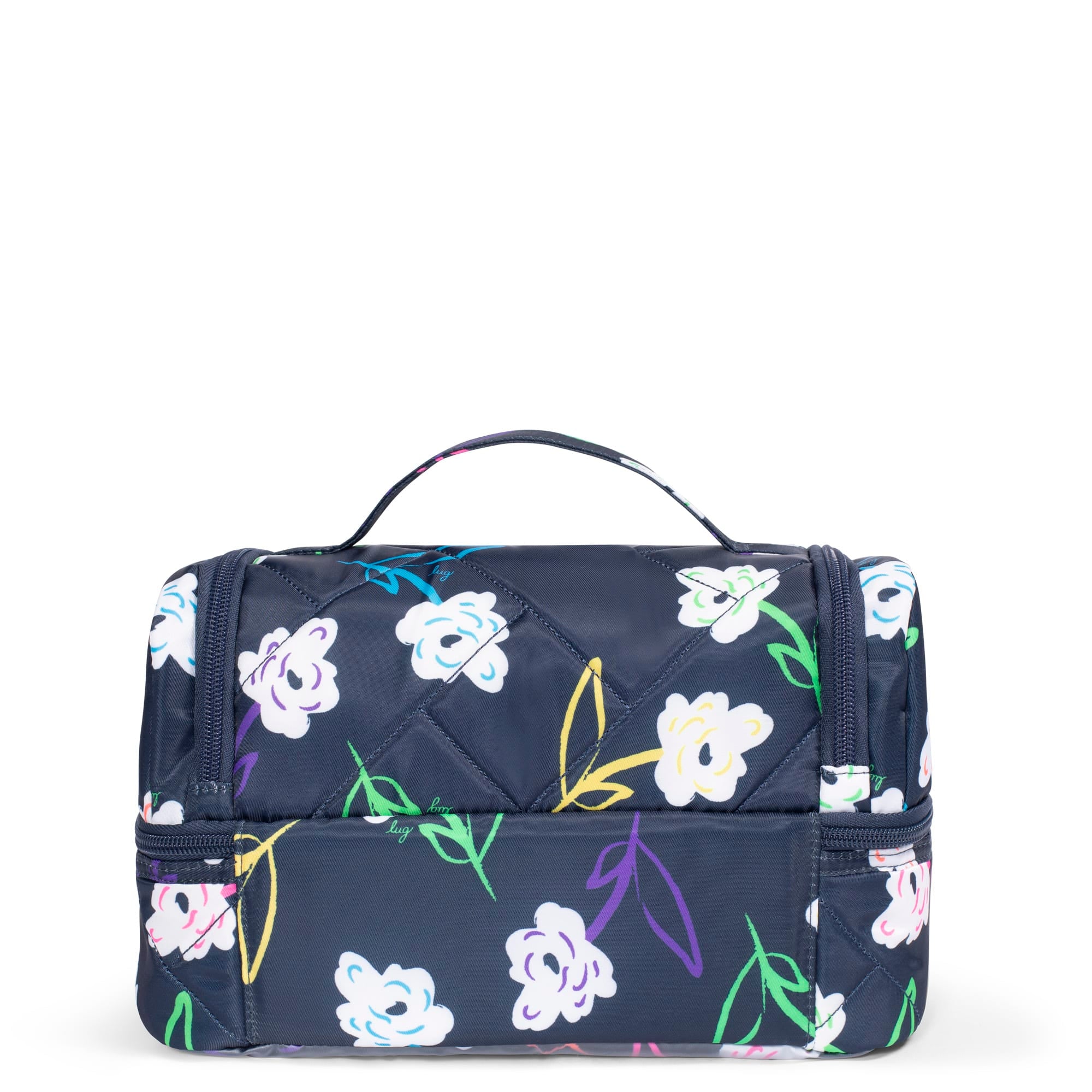 Stowaway Cosmetic Case - BRIGHT FLORAL - Stowaway_BrightFloral_04