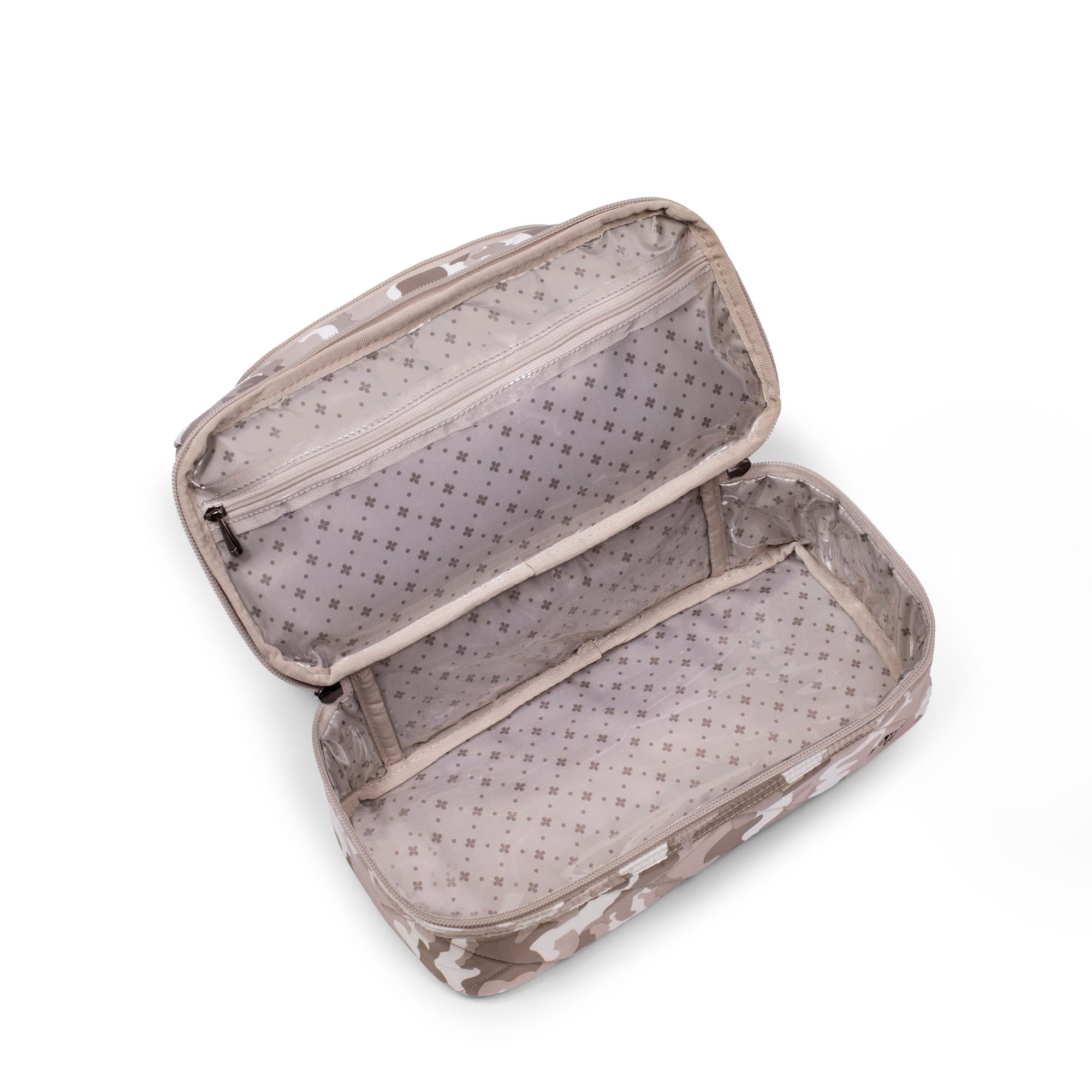 Stowaway Cosmetic Case - CAMO TAUPE - Stowaway_CamoTaupe_05_01