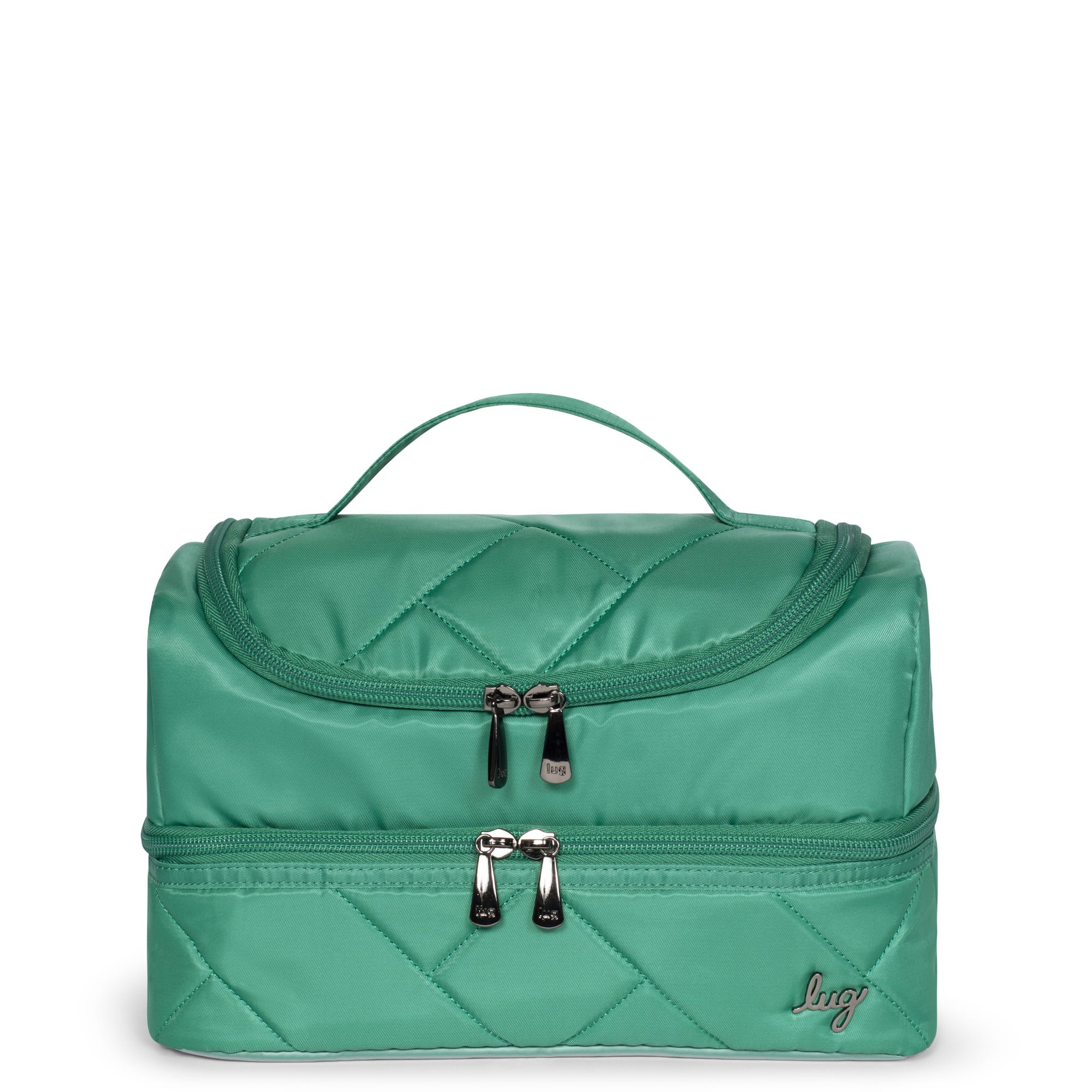 Stowaway Cosmetic Case - KELLY GREEN - Stowaway_KellyGreen_01