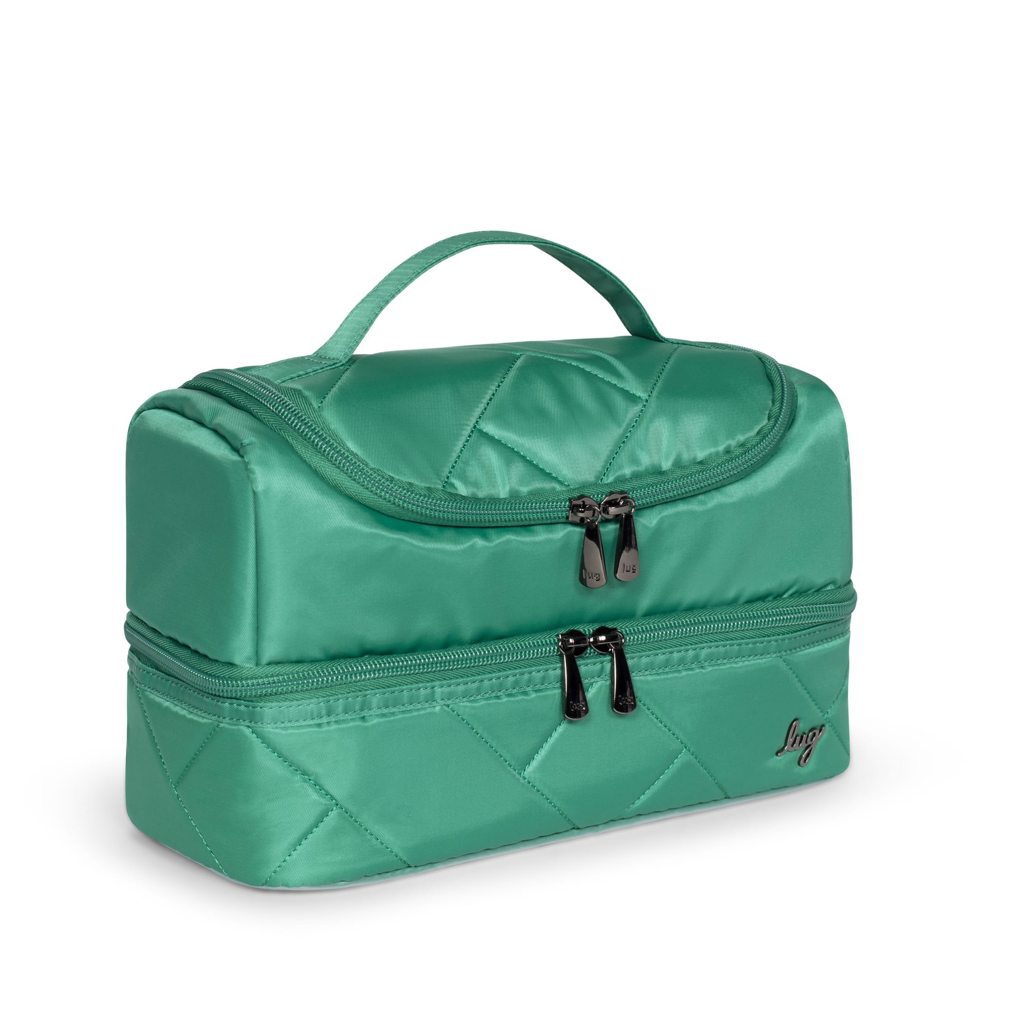 Stowaway Cosmetic Case - KELLY GREEN - Stowaway_KellyGreen_02
