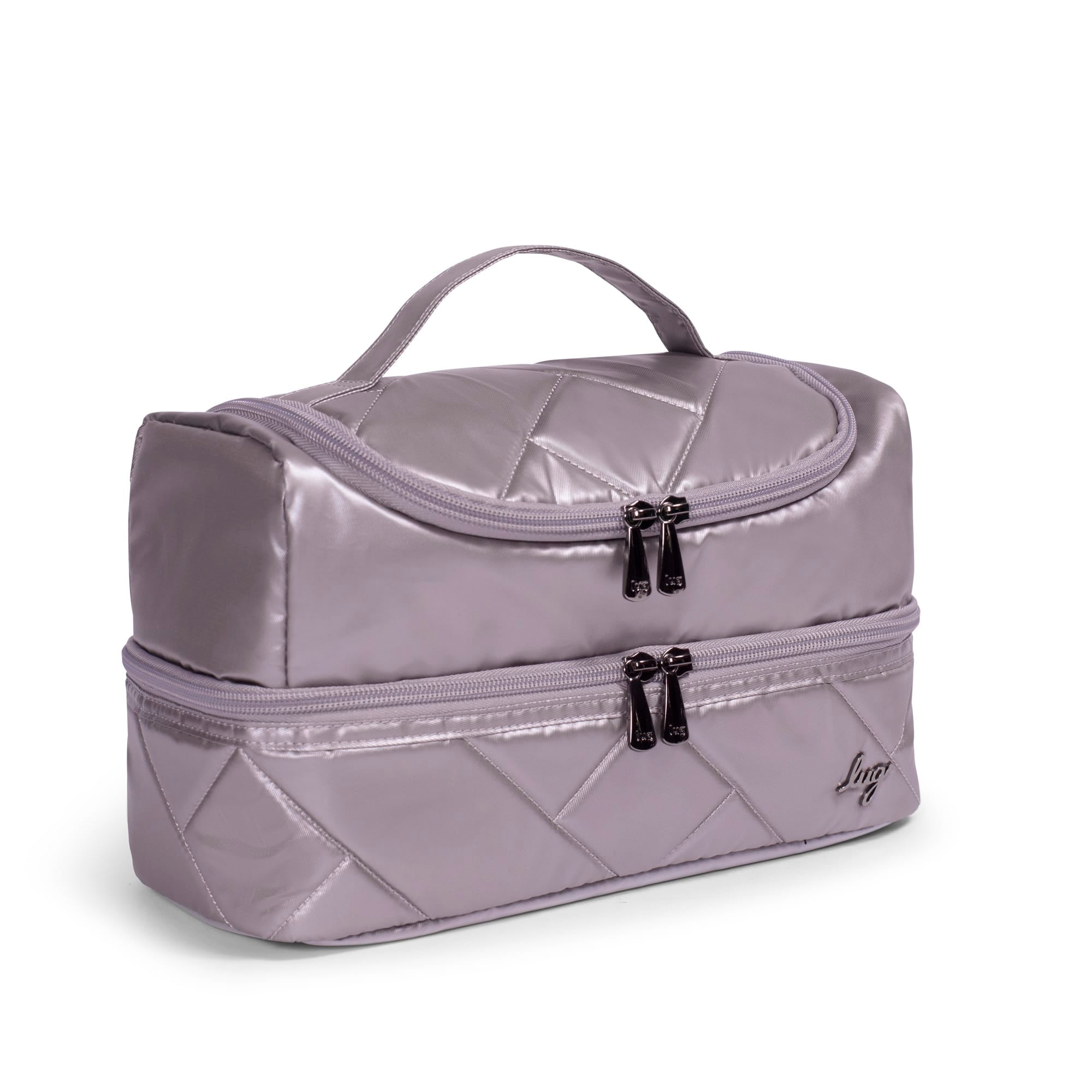 Stowaway Cosmetic Case - METALLIC PEARL - Stowaway_PearlMetallic_02