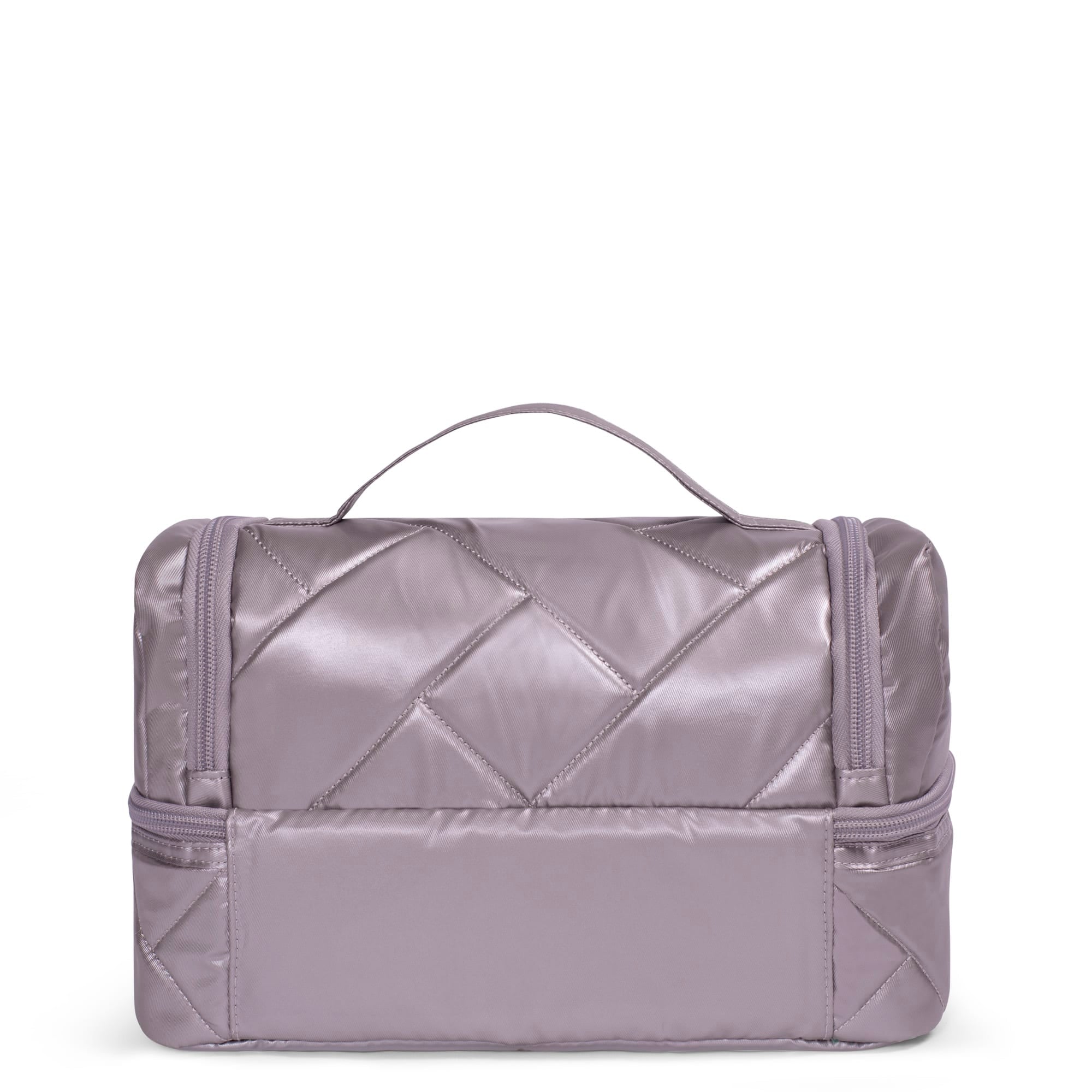 Stowaway Cosmetic Case - METALLIC PEARL - Stowaway_PearlMetallic_04