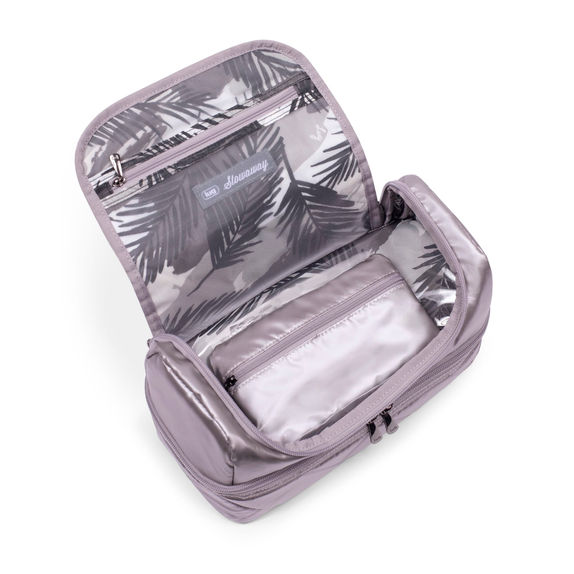 Stowaway Cosmetic Case - METALLIC PEARL - Stowaway_PearlMetallic_05_02