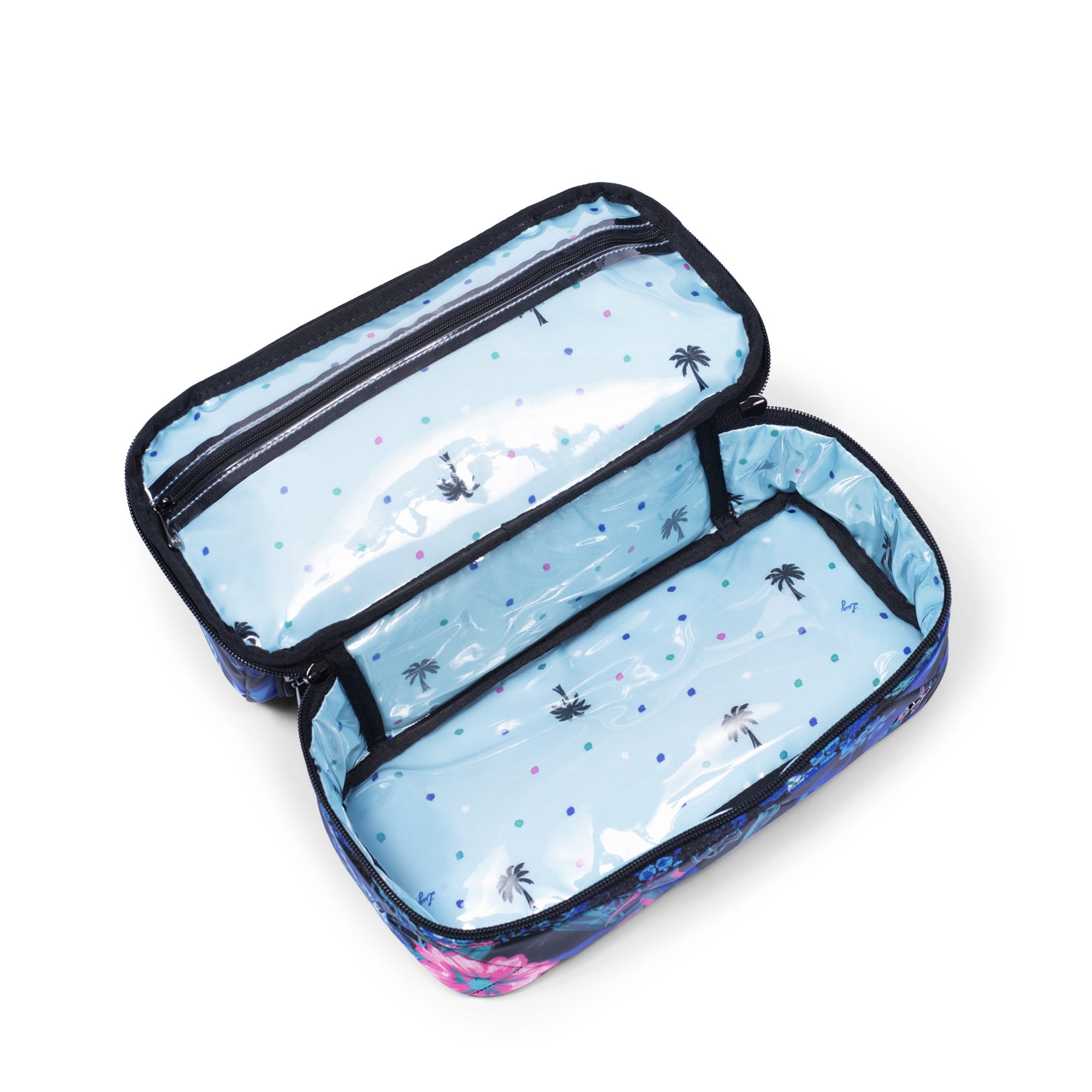 Stowaway Cosmetic Case - RESORT BLACK - Stowaway_ResortBlack_05_01