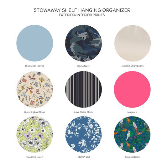 Stowaway 5 Shelf Hanging Organizer - - Stowawy-Shelf-Hanging-Organizer