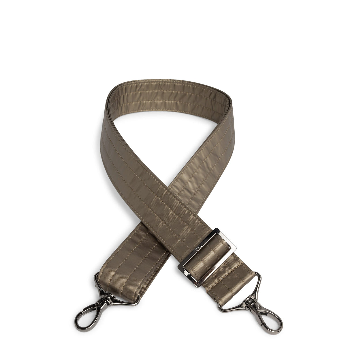 Adjustable Bag Strap - 1.5&quot; - METALLIC WALNUT - Strap1.5_Metallic_Walnut_01