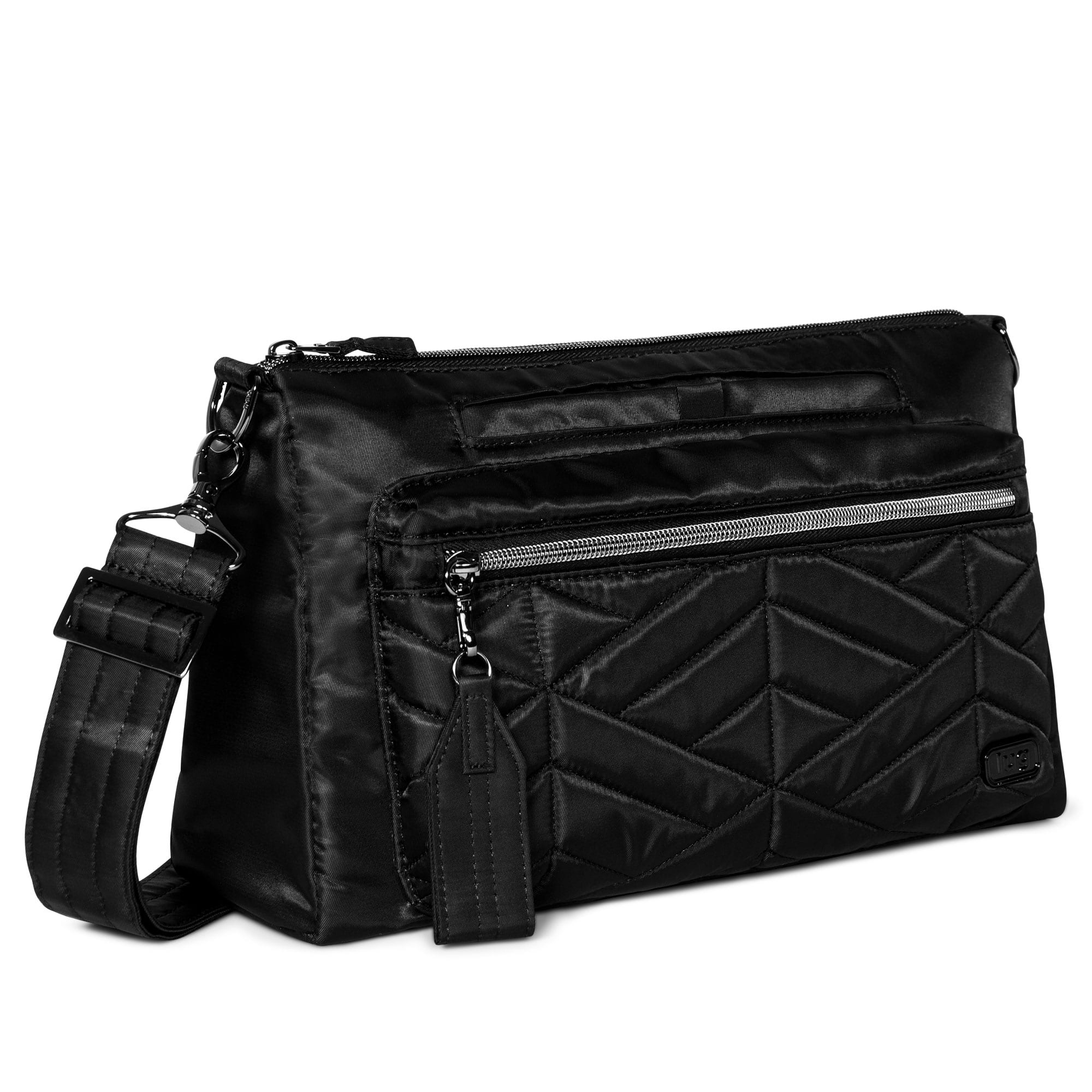 Stretch Crossbody Bag - MIDNIGHT BLACK - Stretch_Black_02