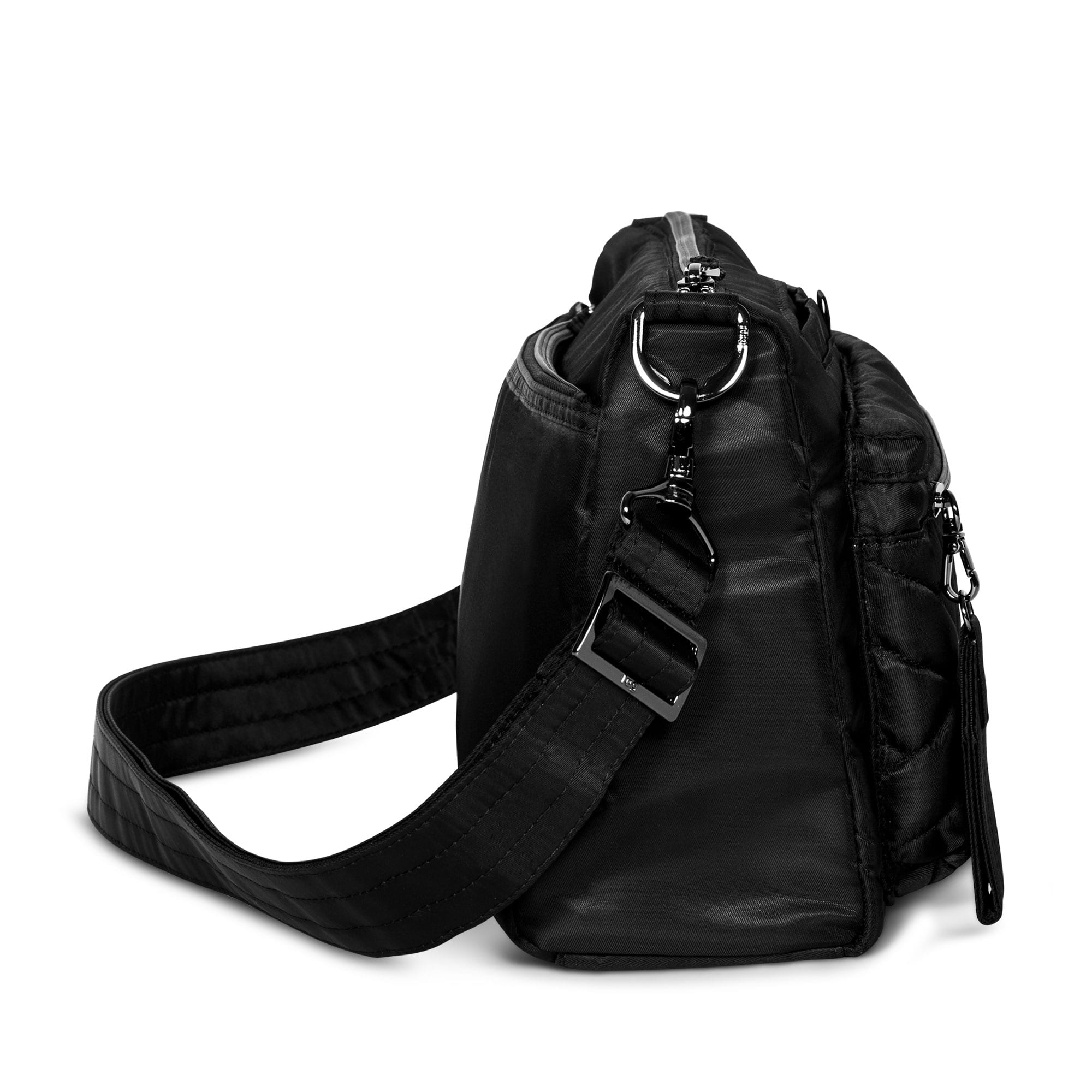 Stretch Crossbody Bag - MIDNIGHT BLACK - Stretch_Black_03