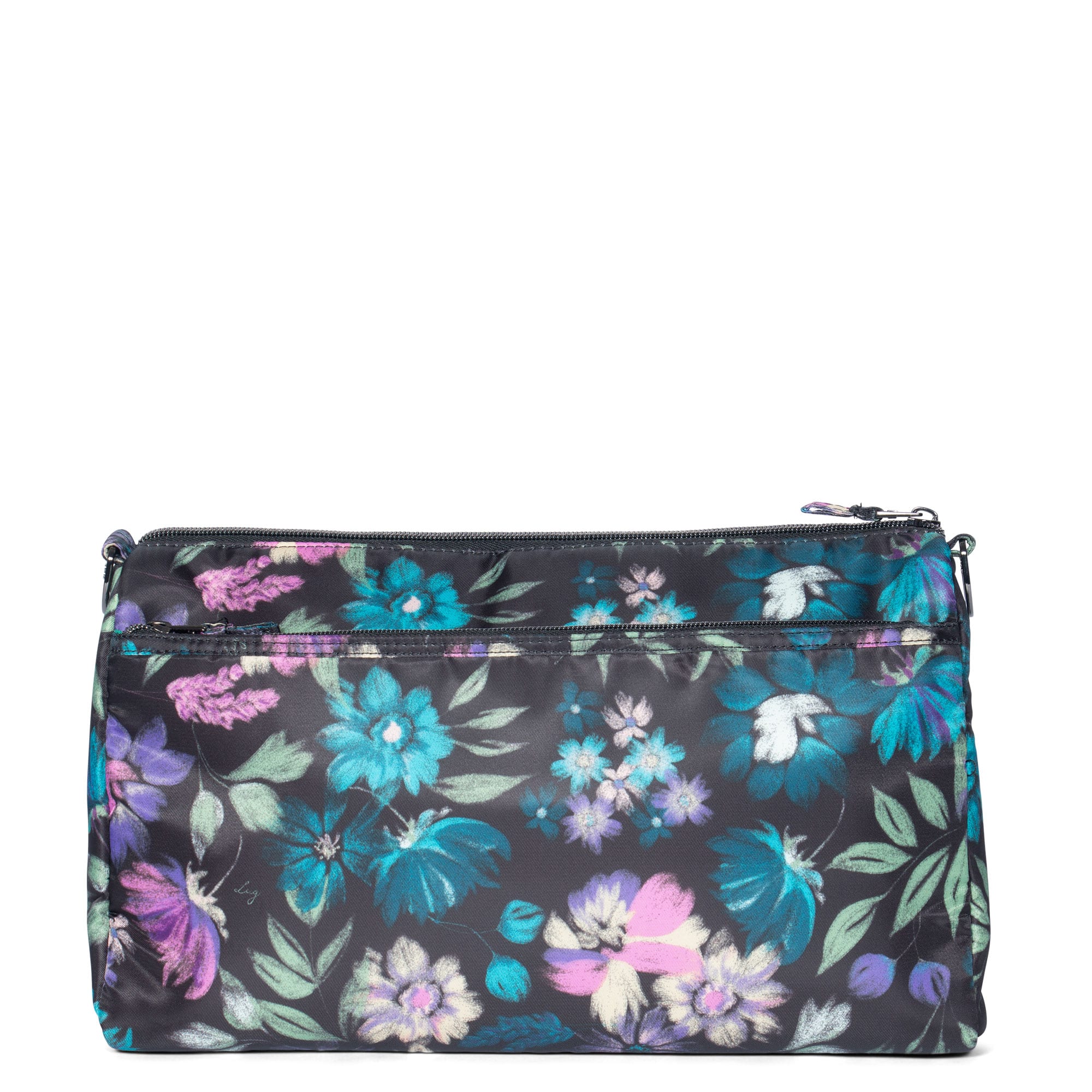 Stretch Crossbody Bag - BLOOM BLACK - Stretch_BloomBlack_04