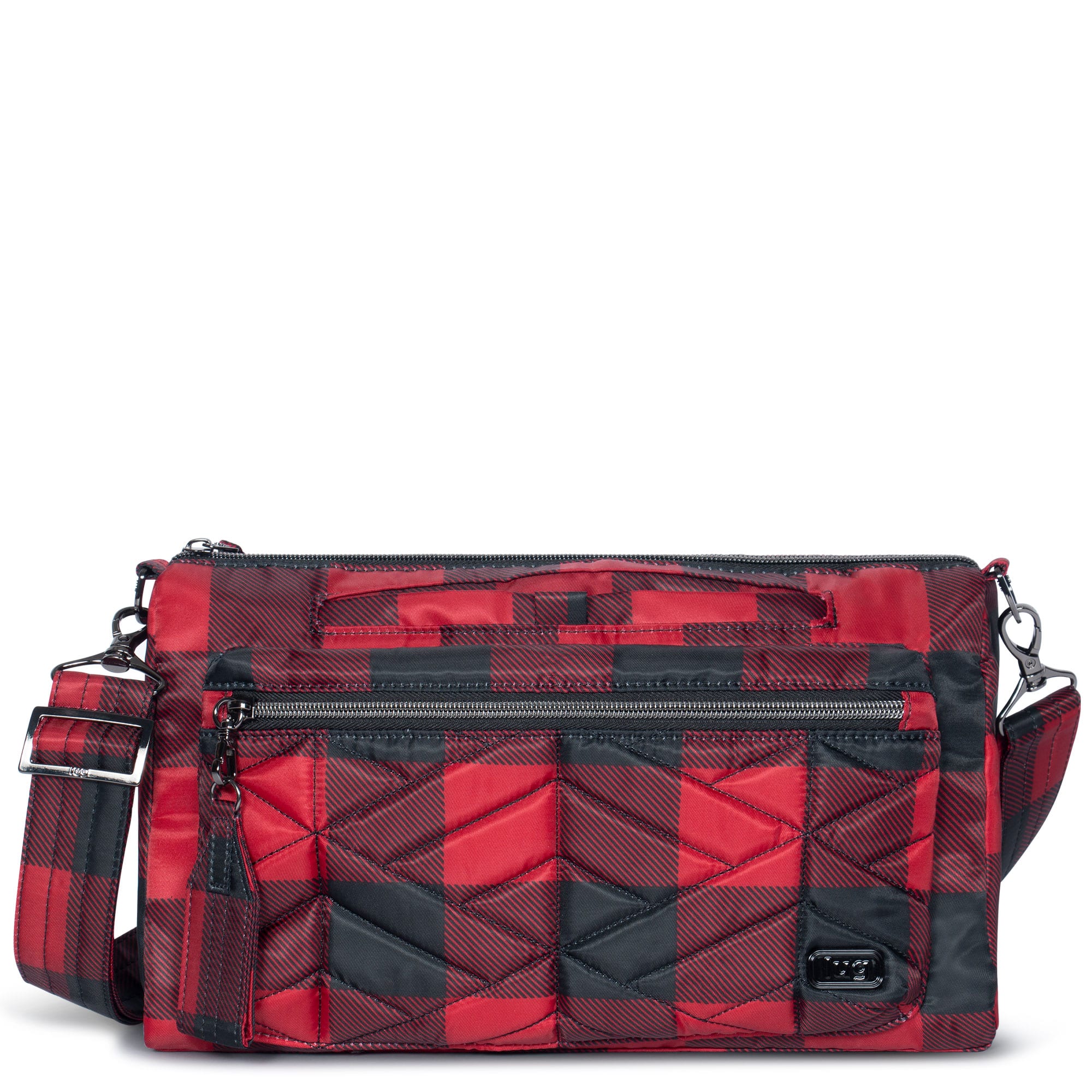 Stretch Crossbody Bag - BUFFALO CHECK RED - Stretch_BuffaloCheckRed_01