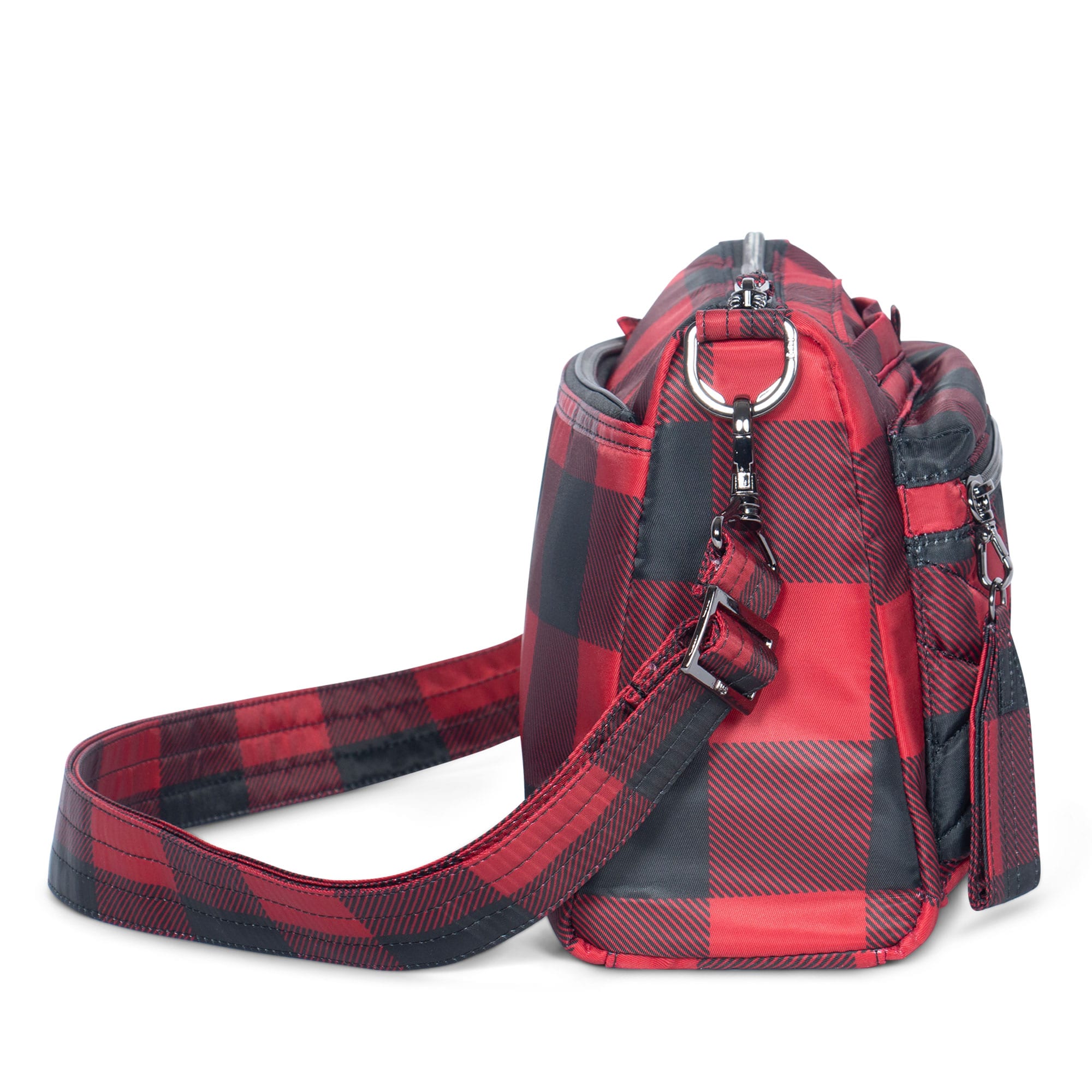 Stretch Crossbody Bag - BUFFALO CHECK RED - Stretch_BuffaloCheckRed_03