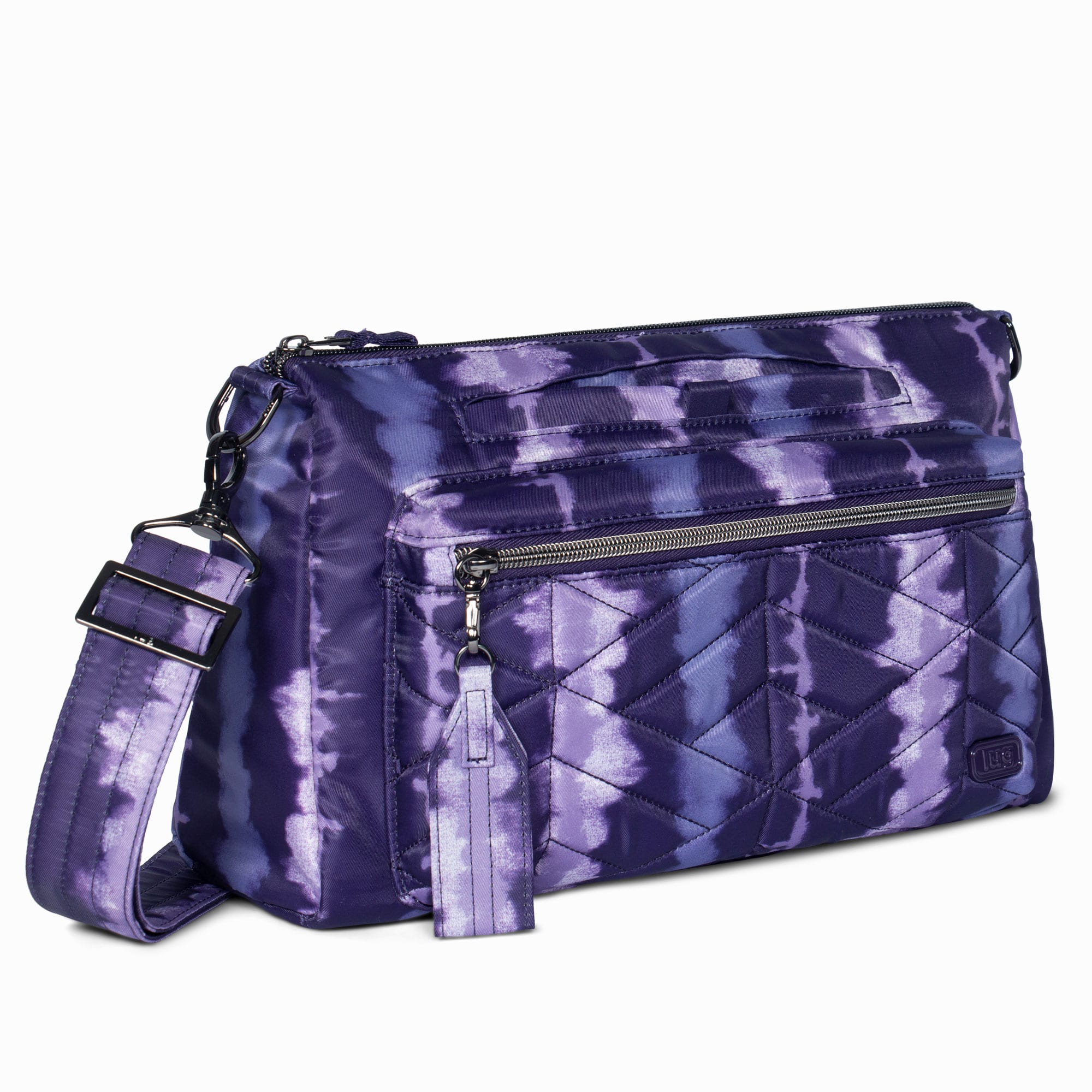 Stretch Crossbody Bag - SHIBORI PURPLE - Stretch_ShiboriPurple_02