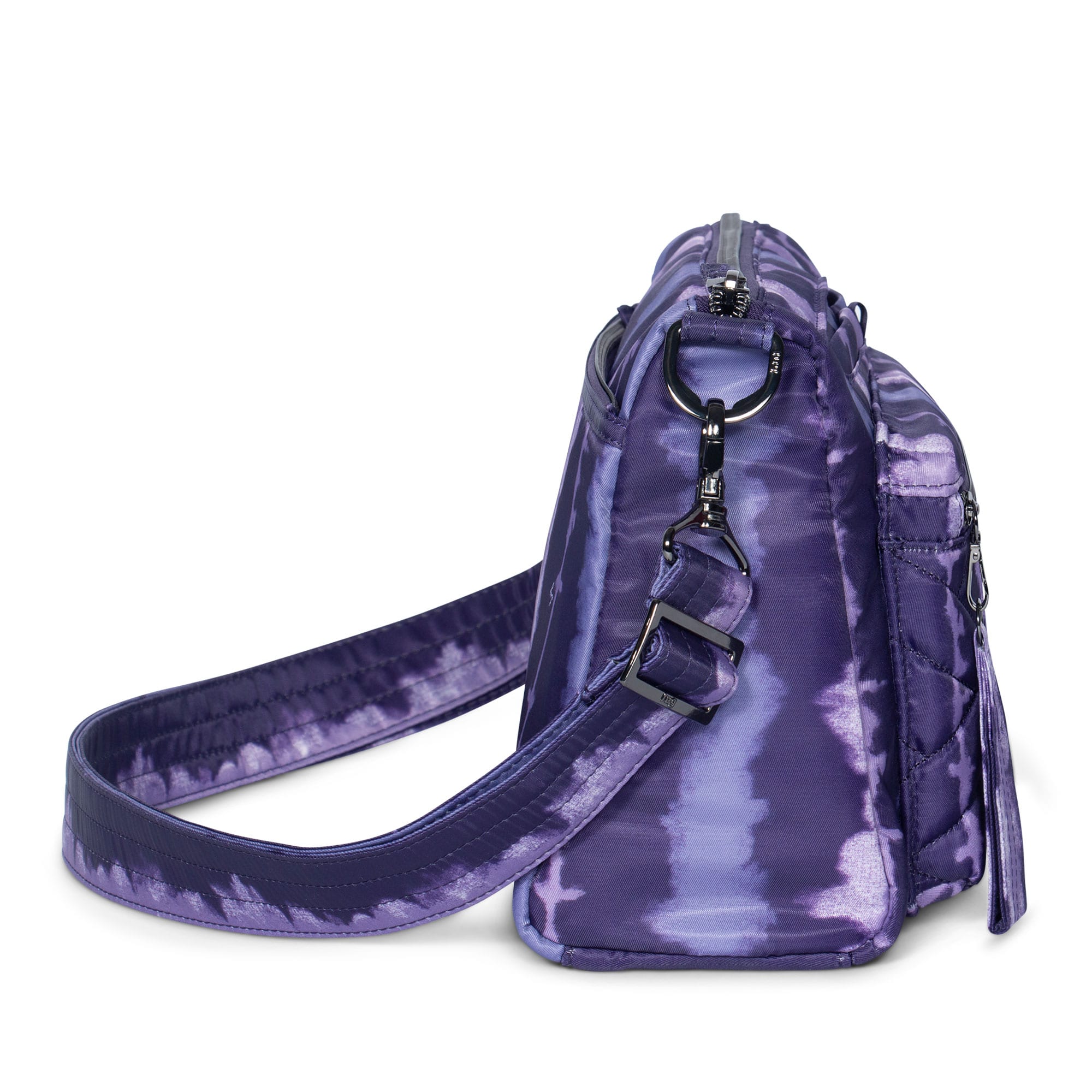 Stretch Crossbody Bag - SHIBORI PURPLE - Stretch_ShiboriPurple_03