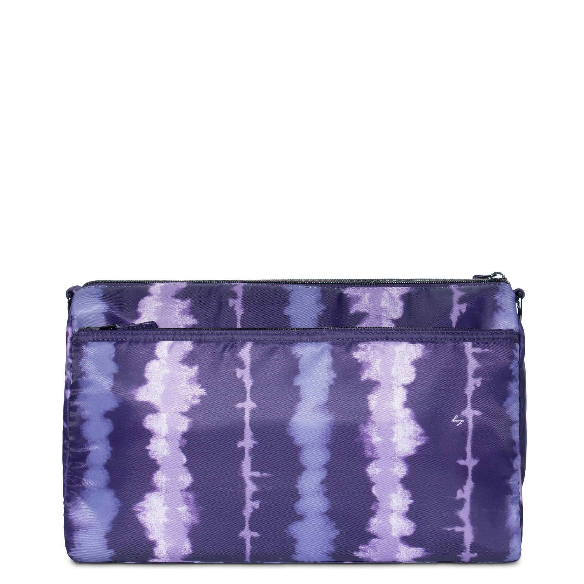 Stretch Crossbody Bag - SHIBORI PURPLE - Stretch_ShiboriPurple_04
