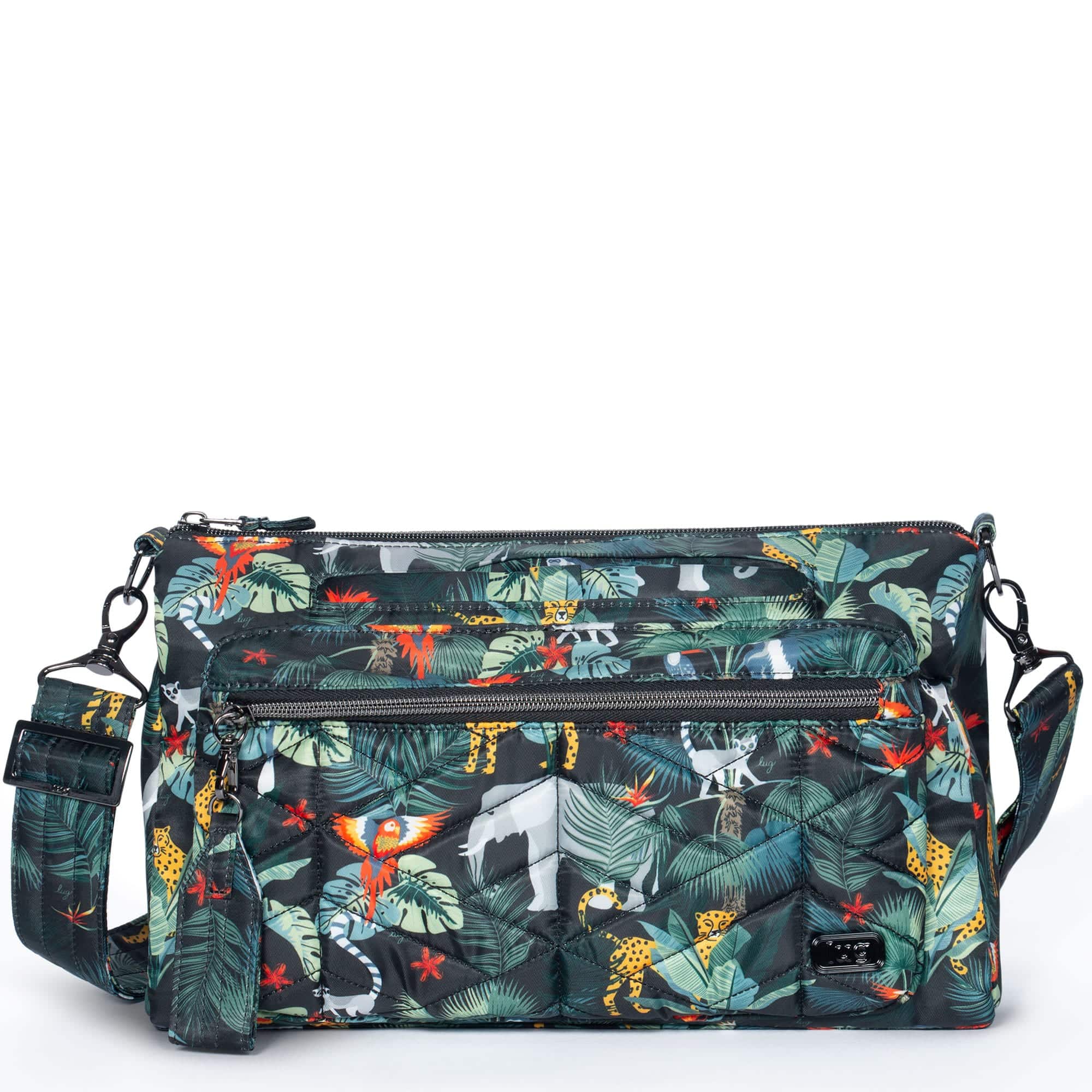 Stretch Crossbody Bag - WILDLIFE BLACK - Stretch_WildlifeBlack_01