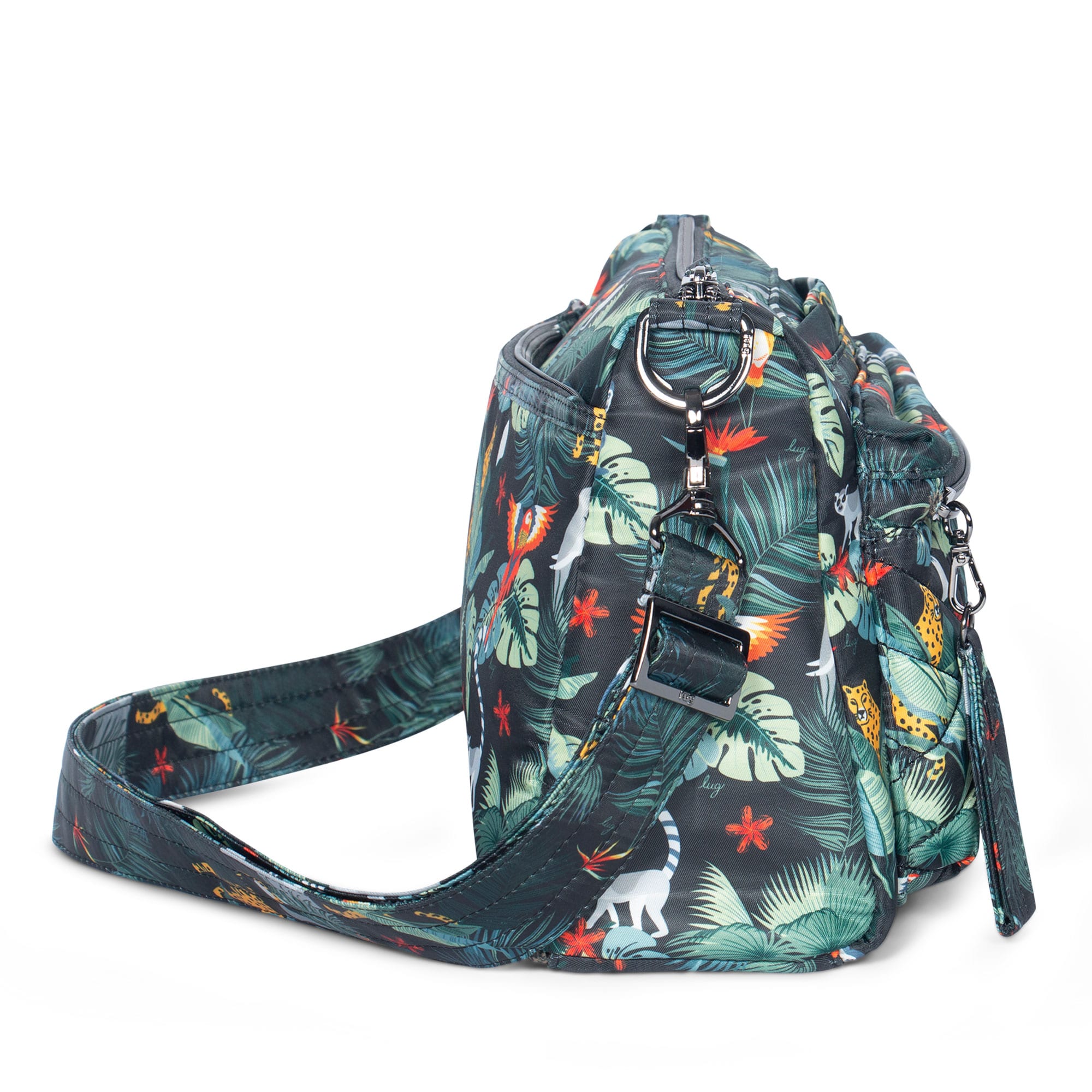 Stretch Crossbody Bag - WILDLIFE BLACK - Stretch_WildlifeBlack_03