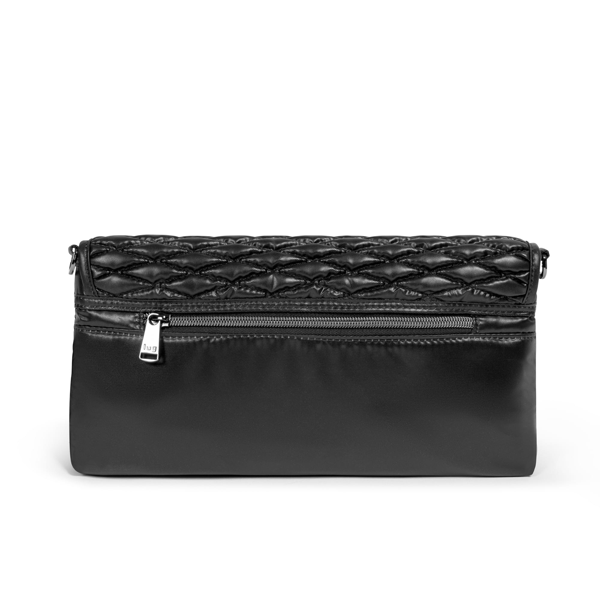 Strut Shoulder Bag - METALLIC BLACK - Strut_BlackMetallic_04