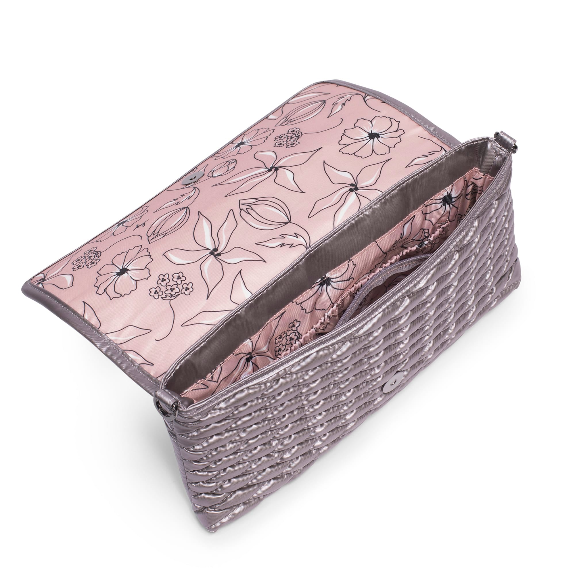 Strut Shoulder Bag - METALLIC PEARL - Strut_PearlMetallic_05