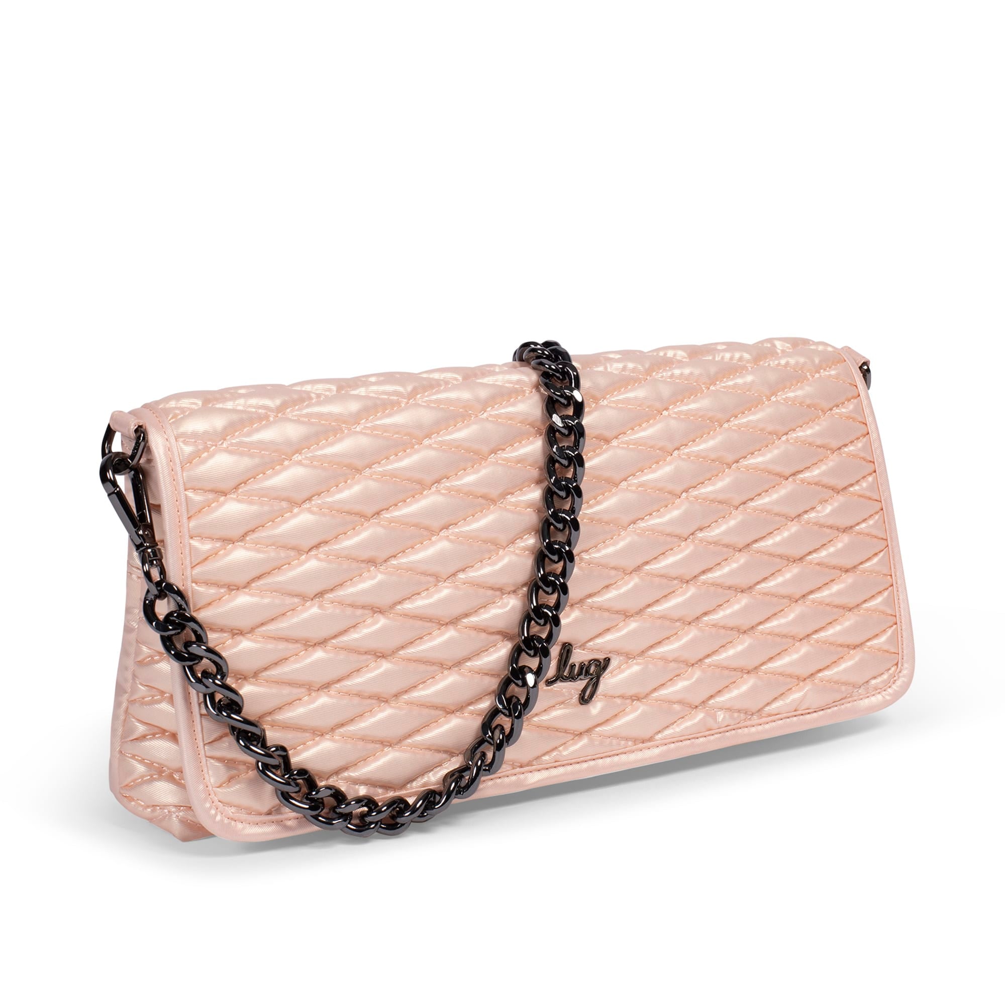 Strut Shoulder Bag - METALLIC PINK - Strut_RoseGoldMetallic_02