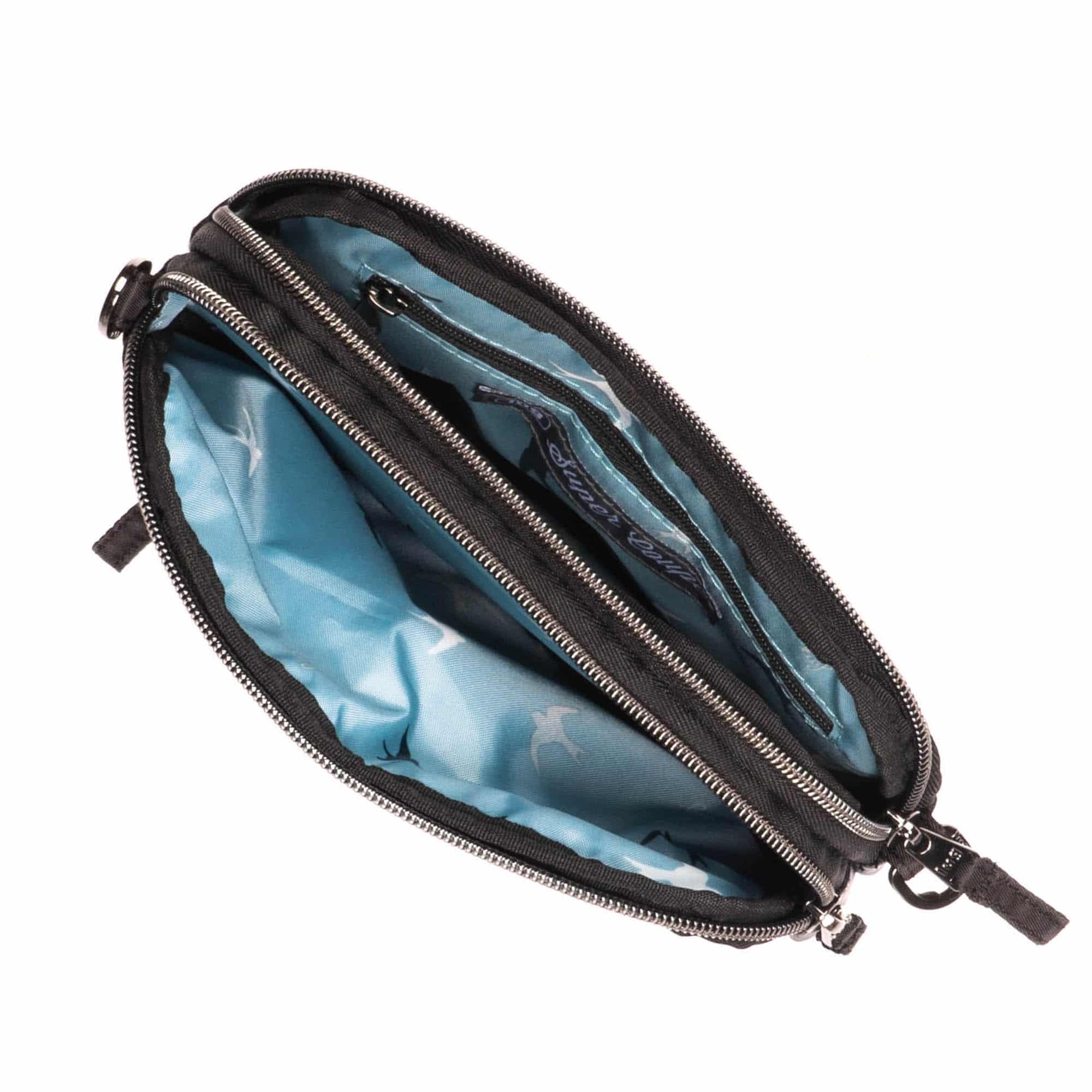 Super Coupe Convertible Crossbody Bag - BLACK ICEPOP STITCH - SuperCoupe_BlackWithIcePop_05