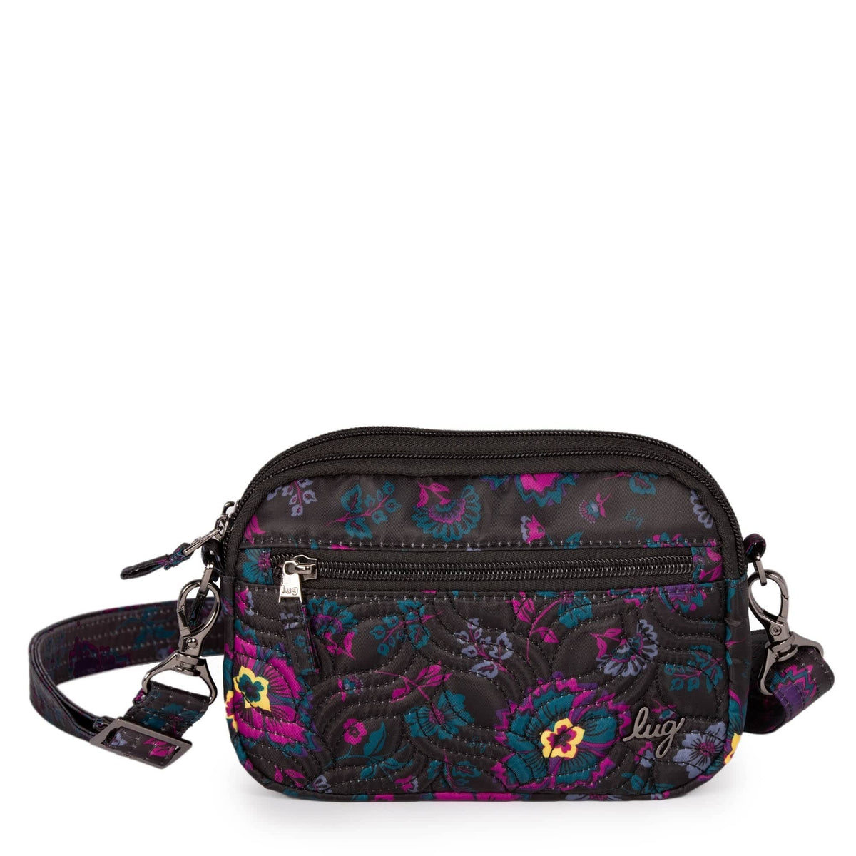 Super Coupe Convertible Crossbody Bag - BOHO FLORAL BLACK - SuperCoupe_BohoFloralBlack_01