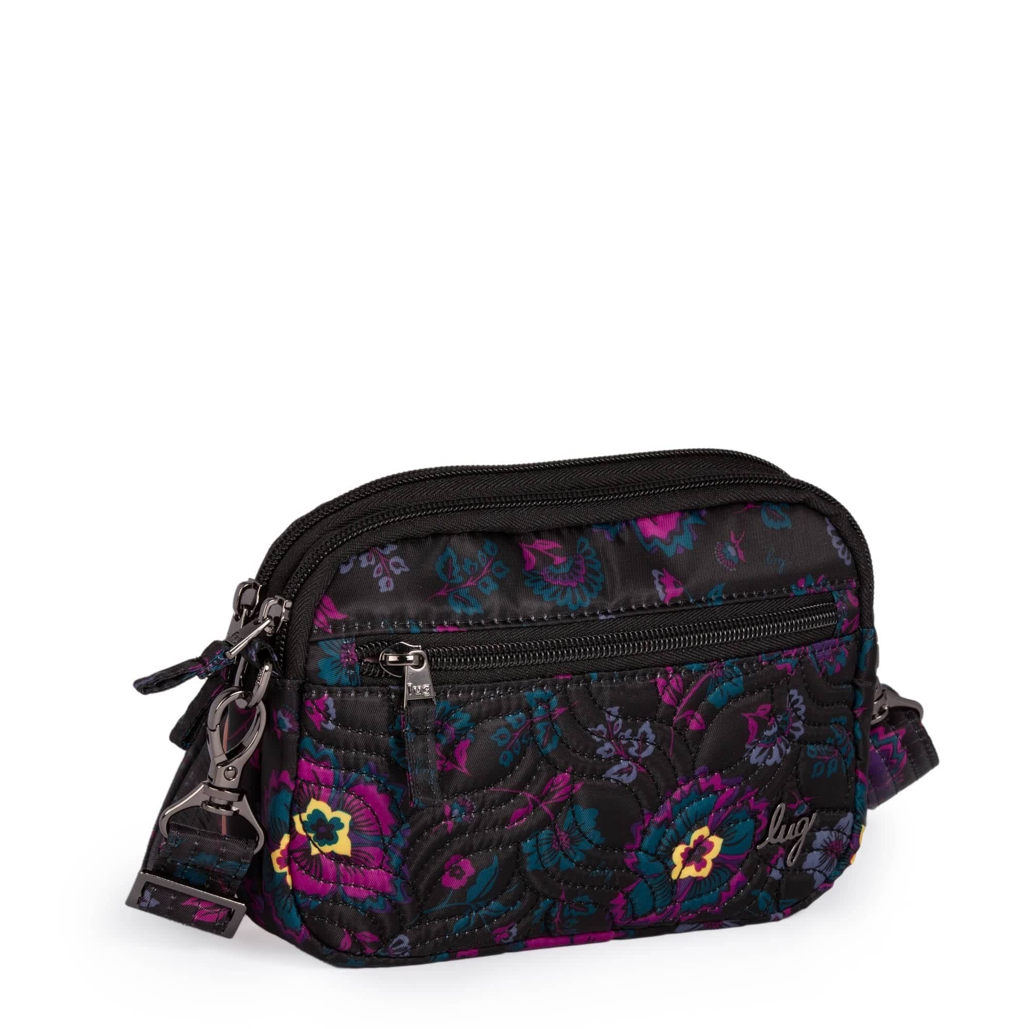 Super Coupe Convertible Crossbody Bag - BOHO FLORAL BLACK - SuperCoupe_BohoFloralBlack_02