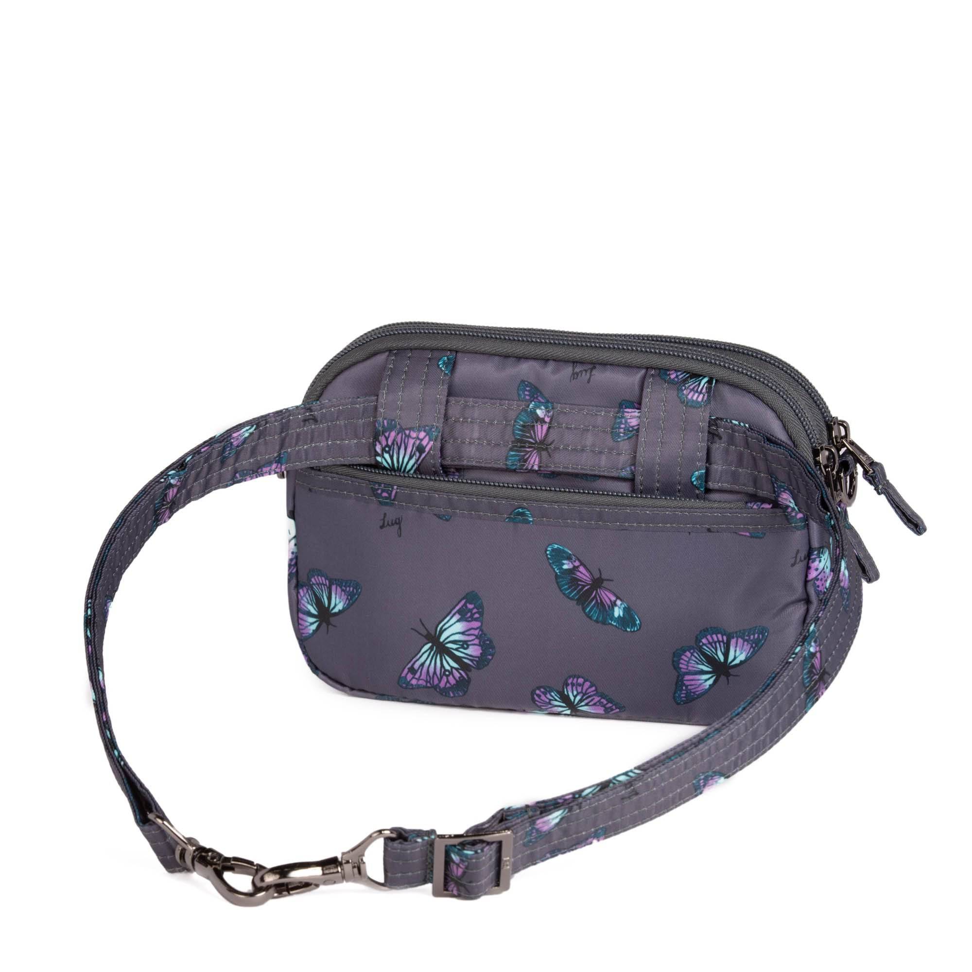 Super Coupe Convertible Crossbody Bag - BUTTERFLY GREY - SuperCoupe_ButterflyGrey_04