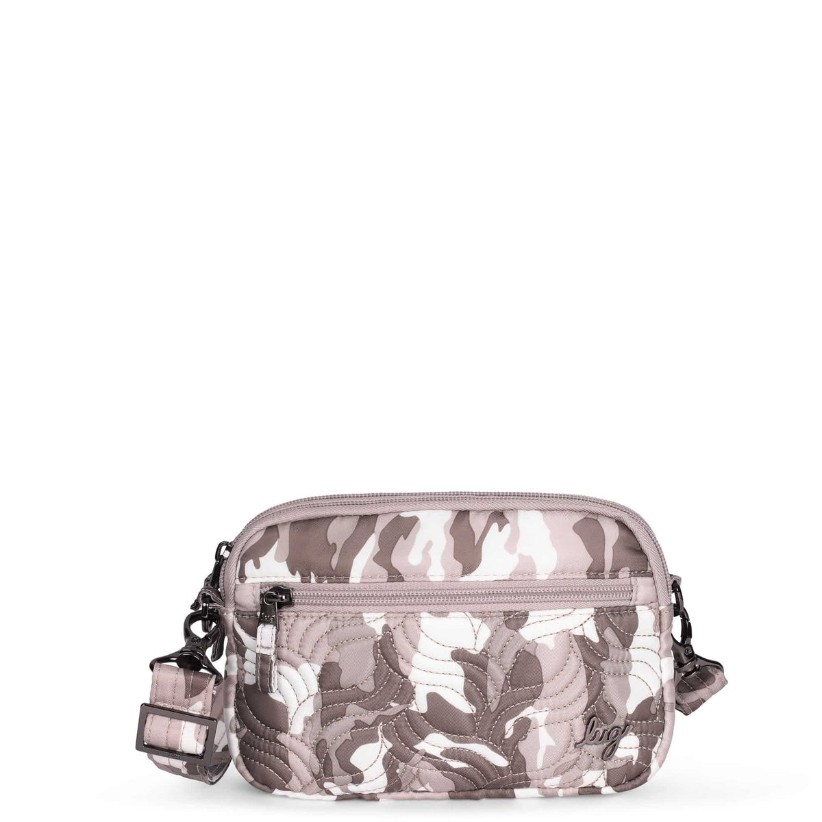 Super Coupe Convertible Crossbody Bag - CAMO TAUPE - SuperCoupe_CamoTaupe_01