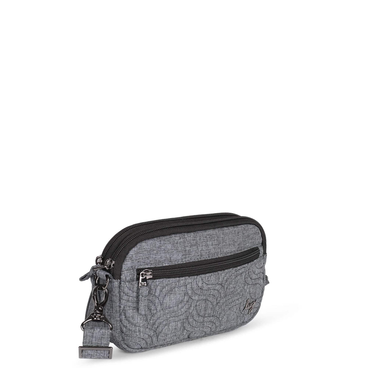 Super Coupe Convertible Crossbody Bag - HEATHER GREY - SuperCoupe_Heather_Grey_02