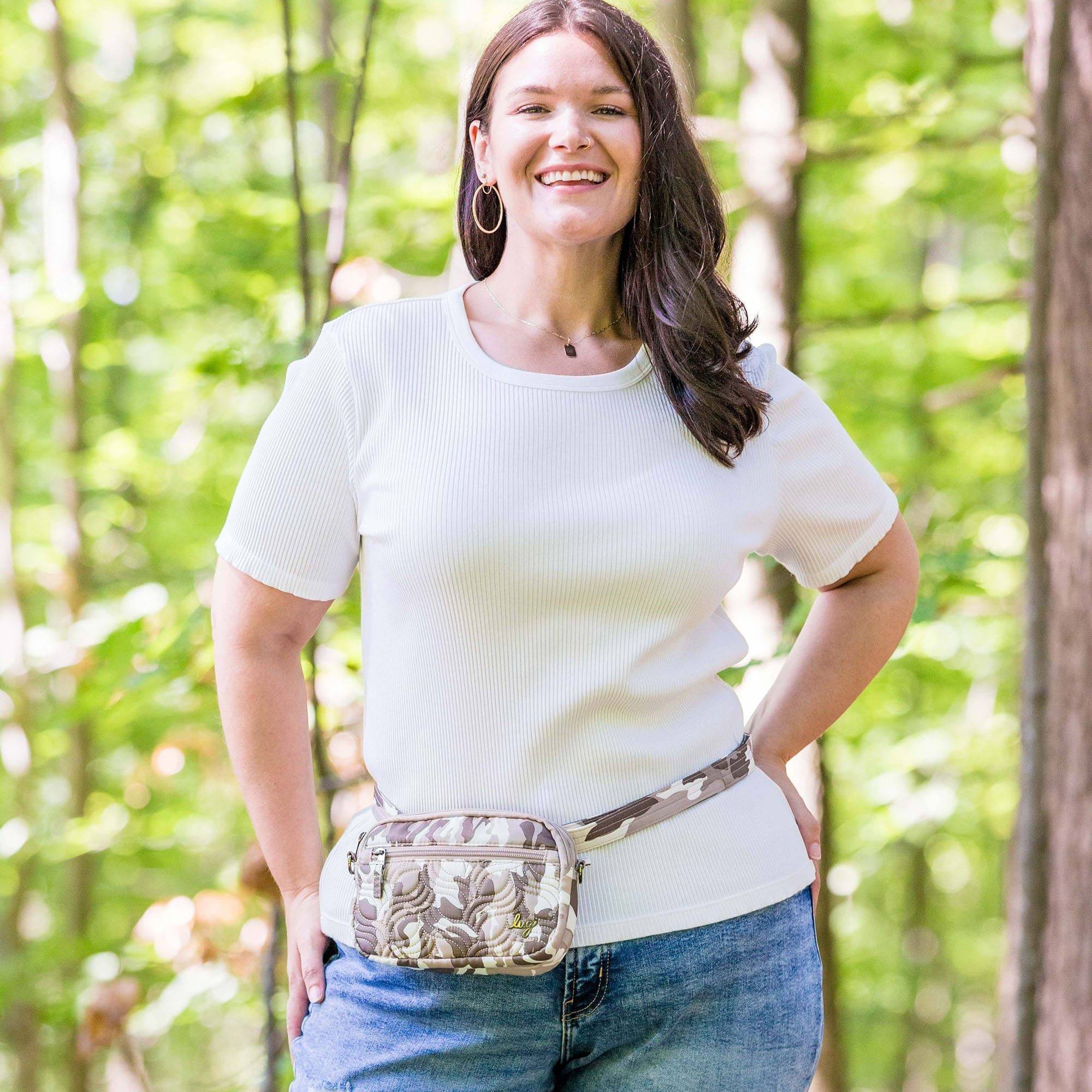 Super Coupe Convertible Crossbody Bag - CAMO TAUPE - SuperCoupe_Lifestyle_12