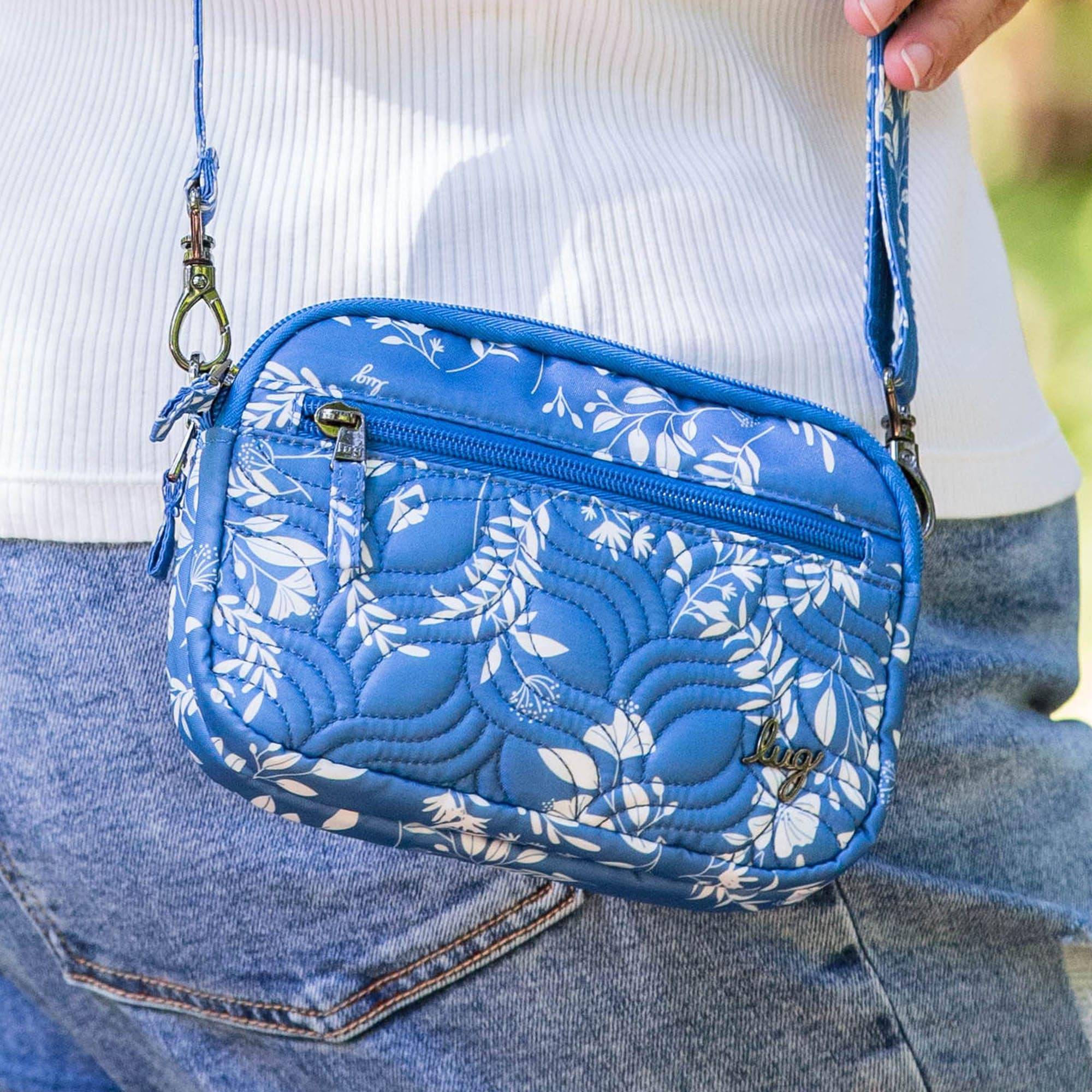 Super Coupe Convertible Crossbody Bag - FLOURISH BLUE - SuperCoupe_Lifestyle_14