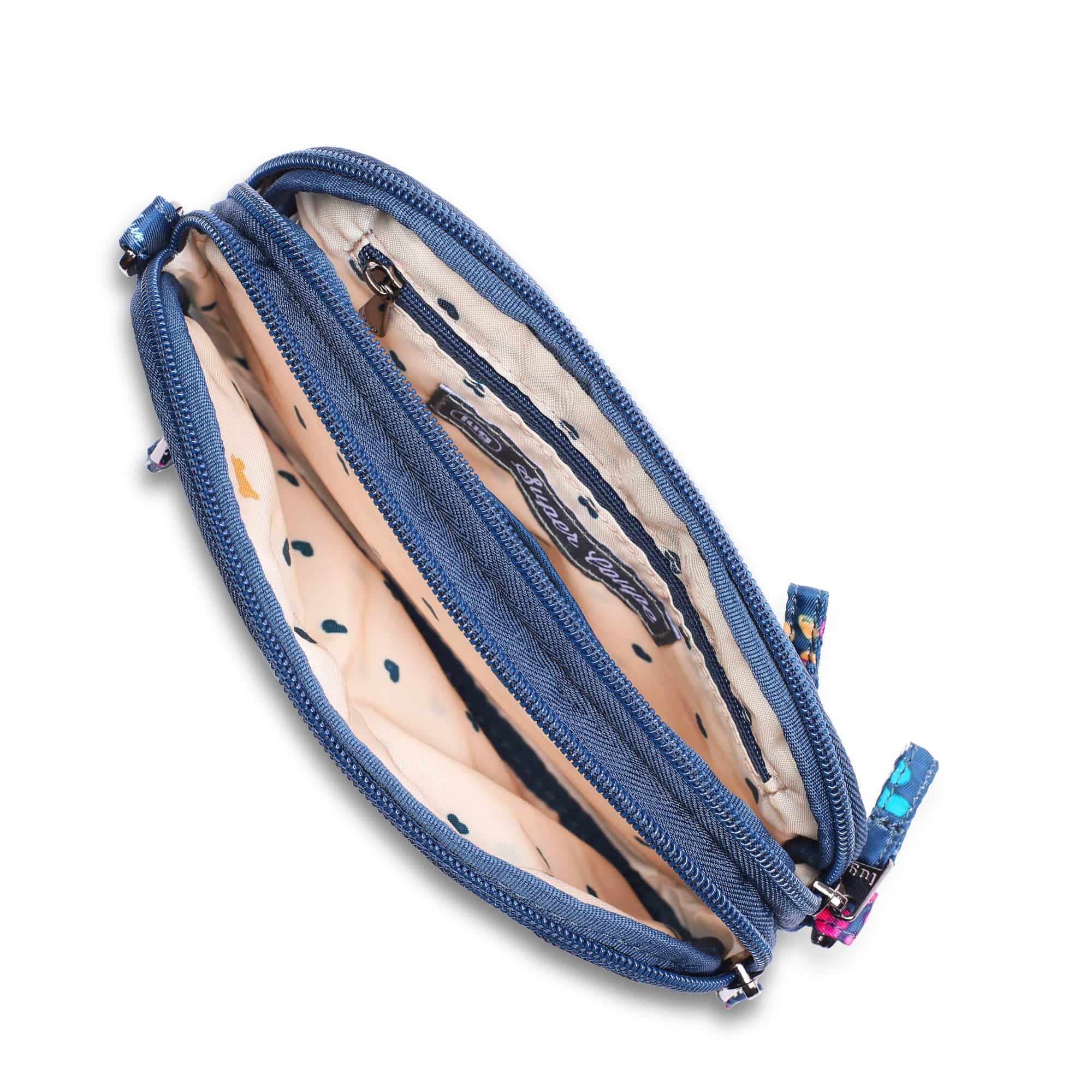 Super Coupe Convertible Crossbody Bag - PAWS NAVY - SuperCoupe_Paws_Navy_05