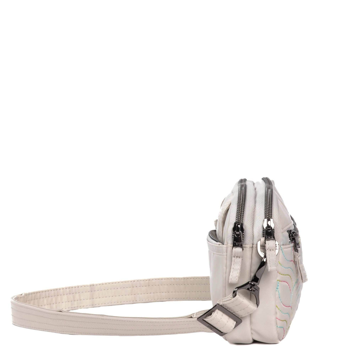 Super Coupe Convertible Crossbody Bag - PEBBLE ICEPOP STITCH - SuperCoupe_PebbleWithIcePop_03