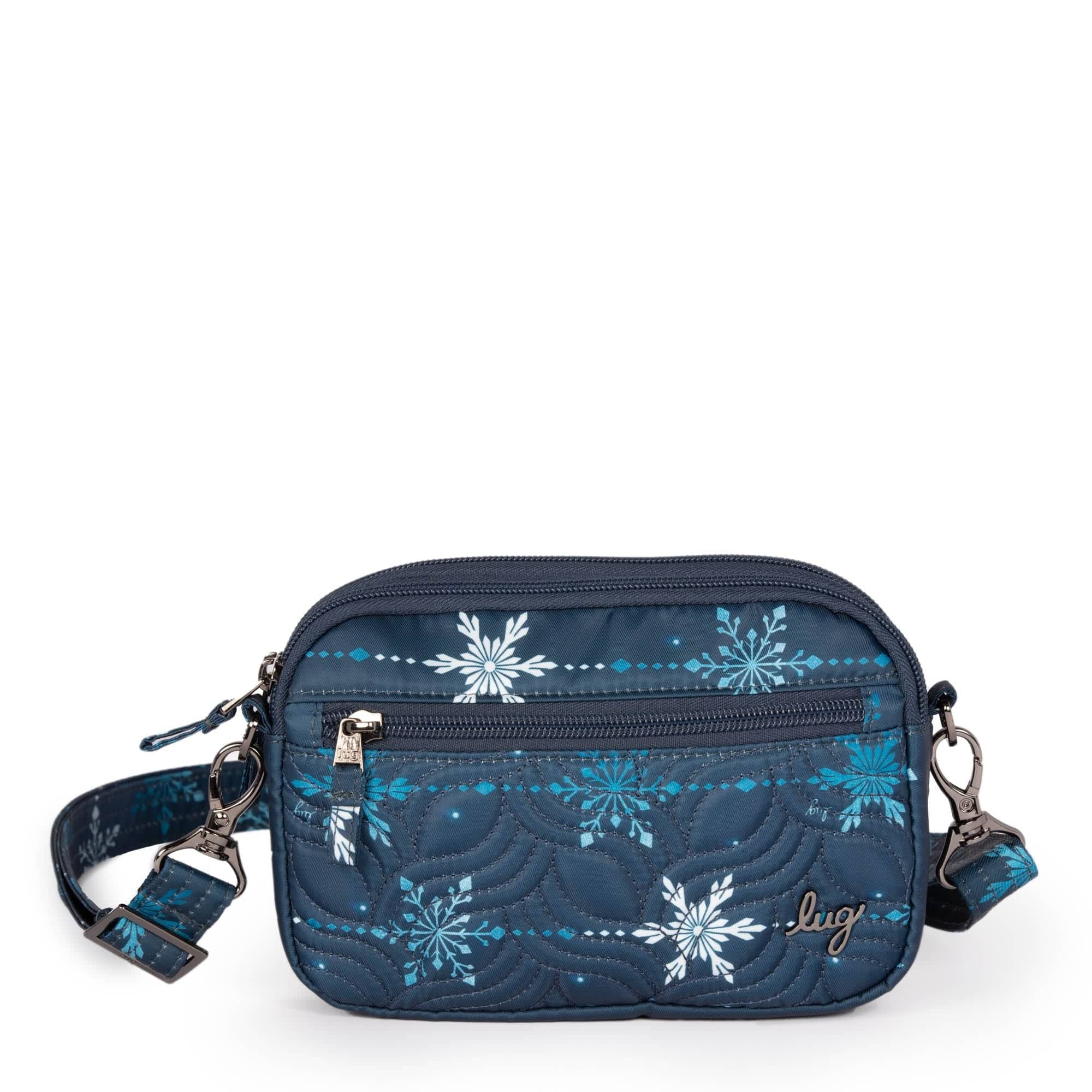 Super Coupe Convertible Crossbody Bag - SNOWFLAKE NAVY - SuperCoupe_SnowflakeNavy_01