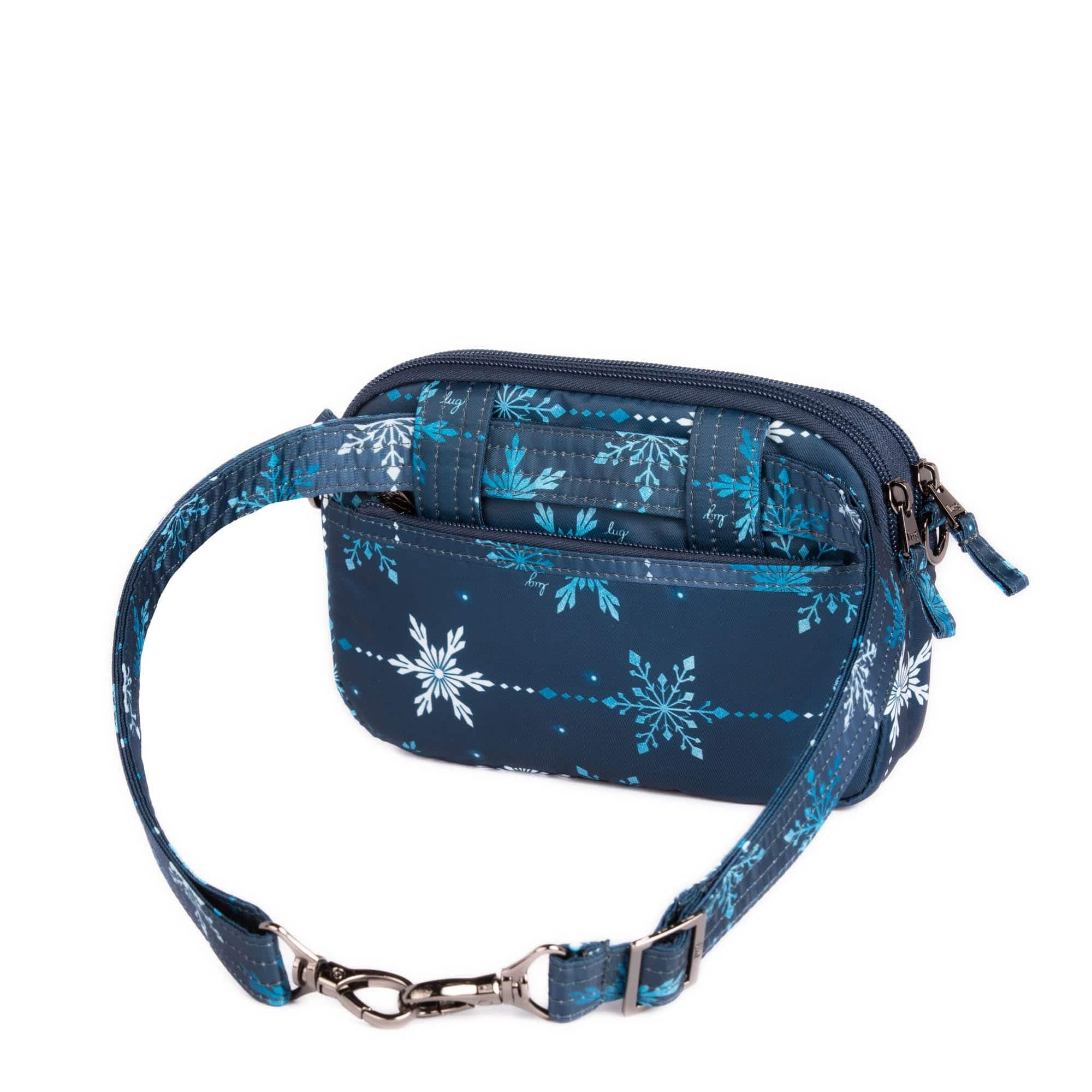 Super Coupe Convertible Crossbody Bag - SNOWFLAKE NAVY - SuperCoupe_SnowflakeNavy_04