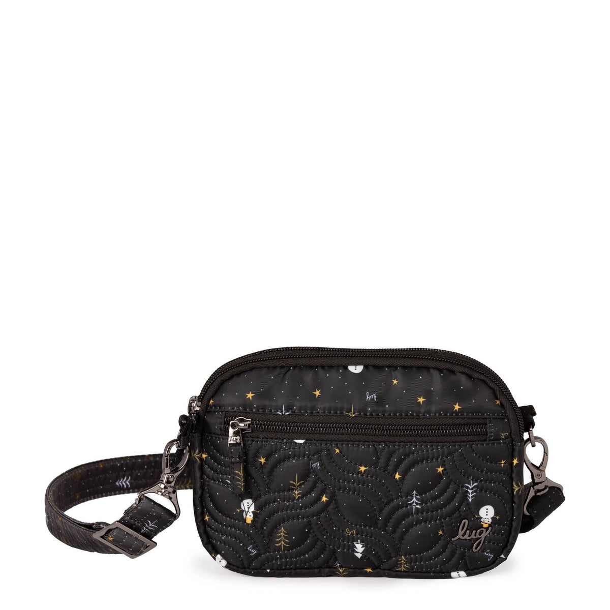 Super Coupe Convertible Crossbody Bag - SNOWMAN TREES - SuperCoupe_SnowmanTrees_01
