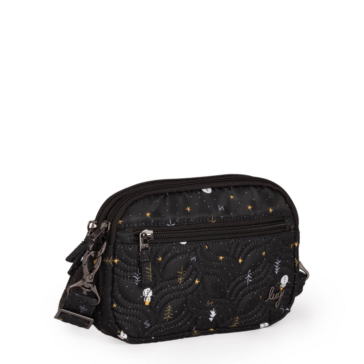 Super Coupe Convertible Crossbody Bag - SNOWMAN TREES - SuperCoupe_SnowmanTrees_02