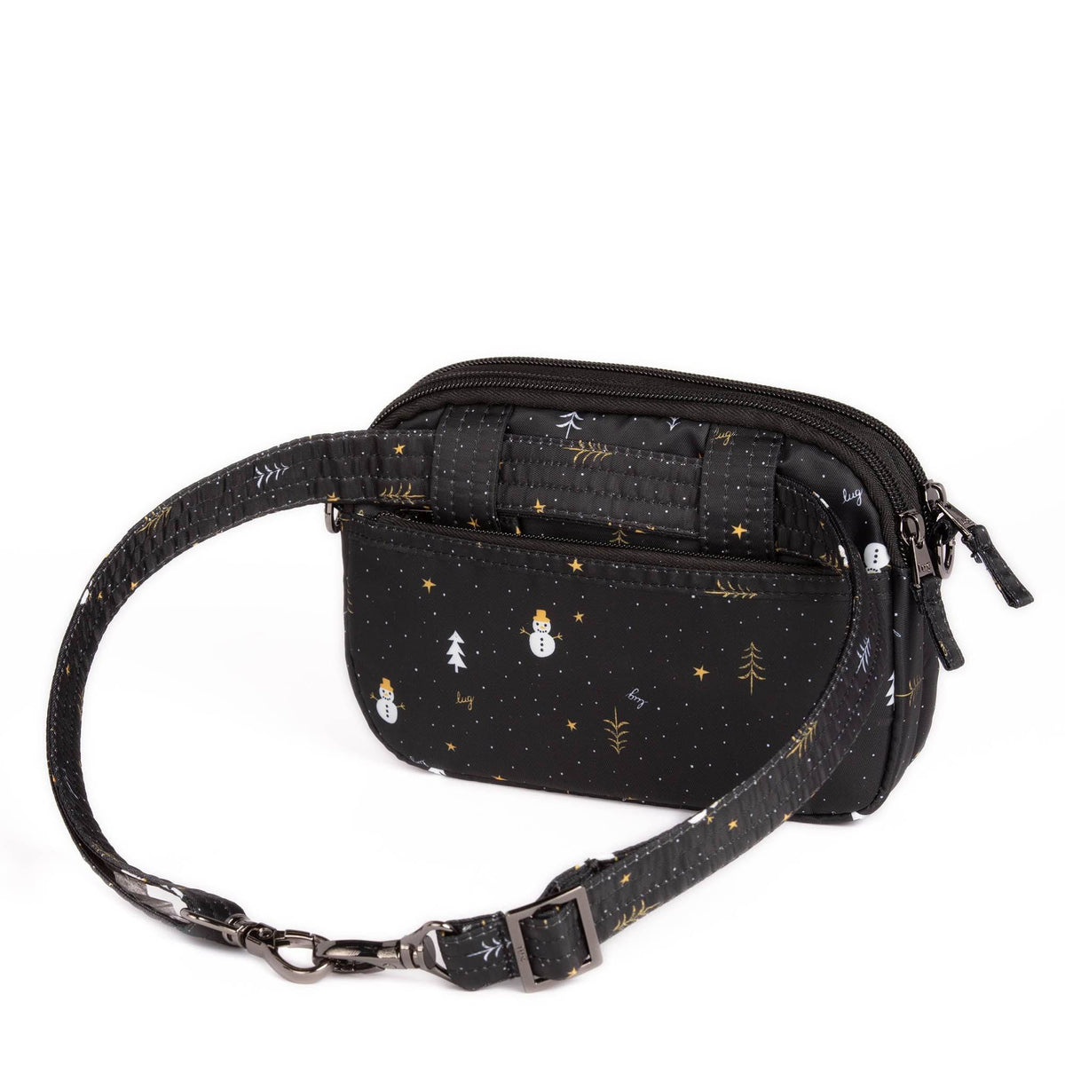 Super Coupe Convertible Crossbody Bag - SNOWMAN TREES - SuperCoupe_SnowmanTrees_04