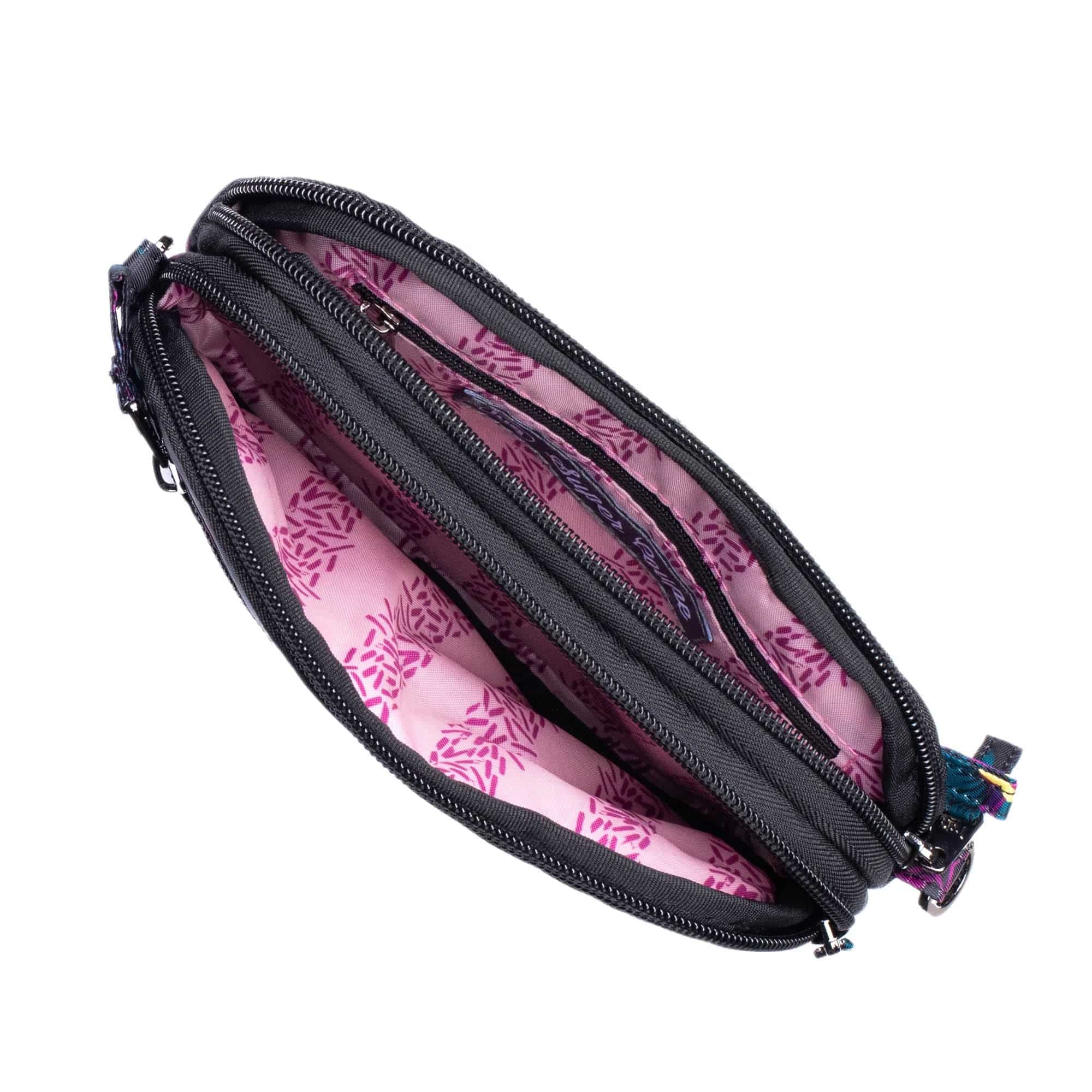 Super Coupe Convertible Crossbody Bag - BOHO FLORAL BLACK - Supercoupe_BohoFloralBlack_05