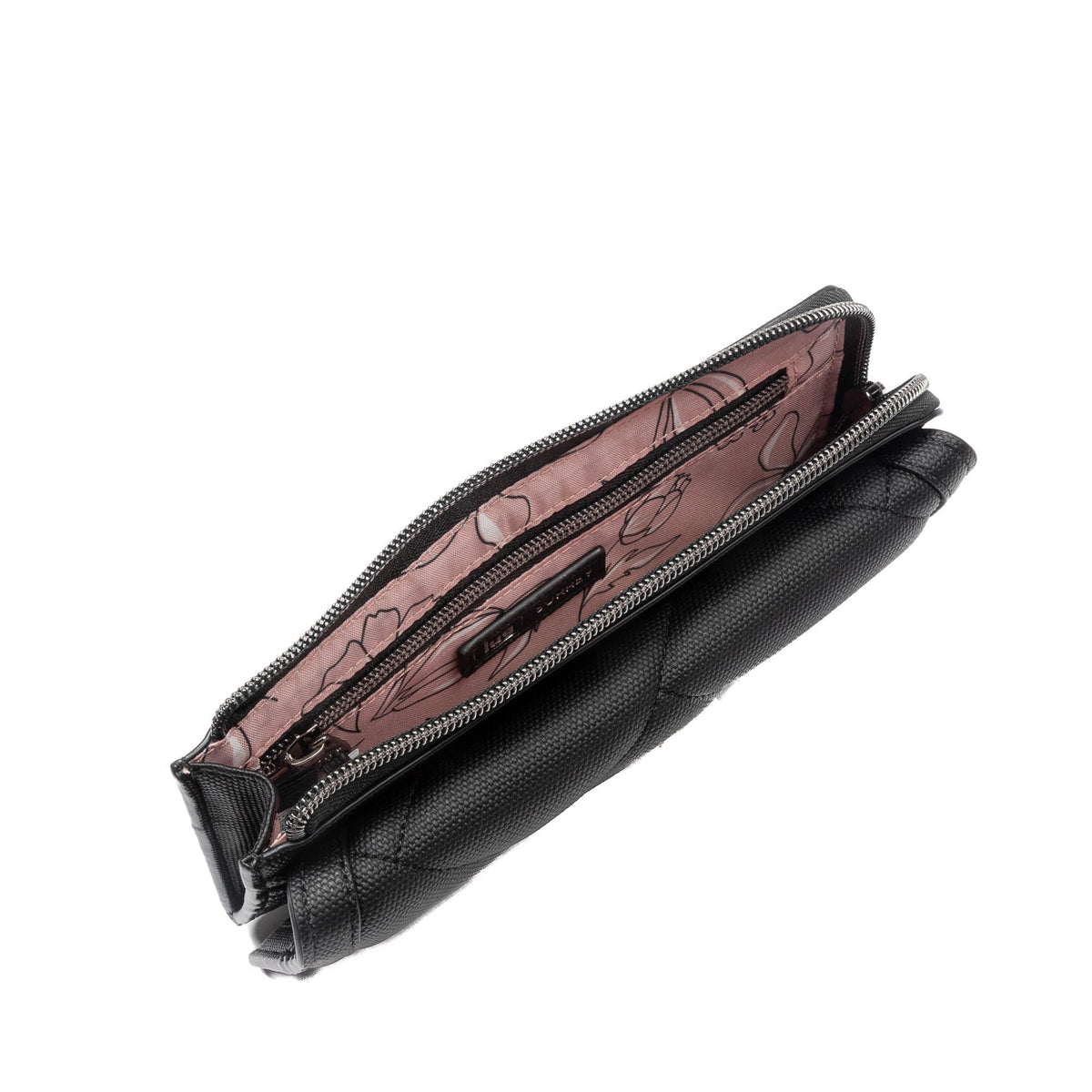 Blitz Matte Luxe VL RFID Wristlet Wallet 